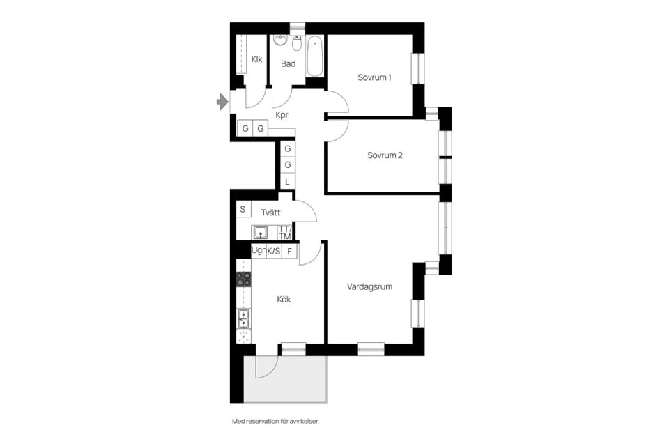 Bostadsrätt, Falsterbovägen 8A, Vellinge