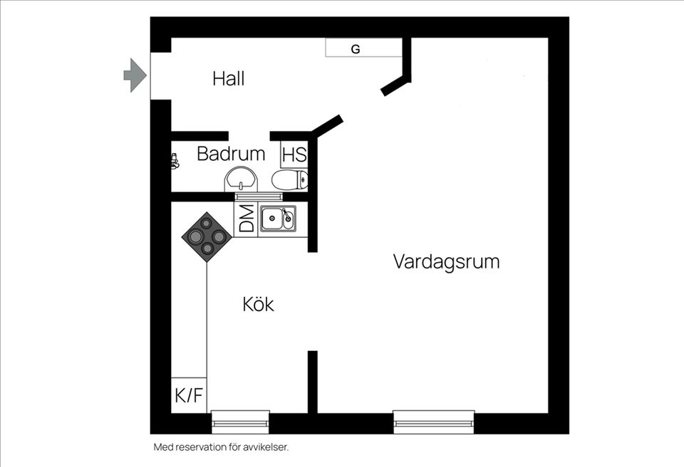 Bostadsrätt, Fridhemsgatan 29 B, Kungsholmen, Stockholm