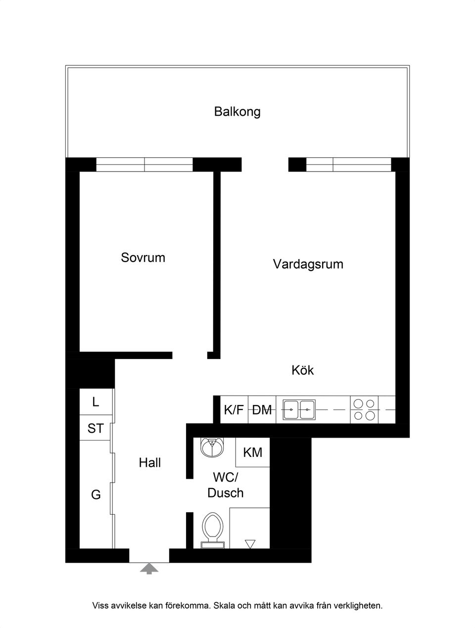 Bostadsrätt, Hugins gränd 2, Hyllie, Malmö