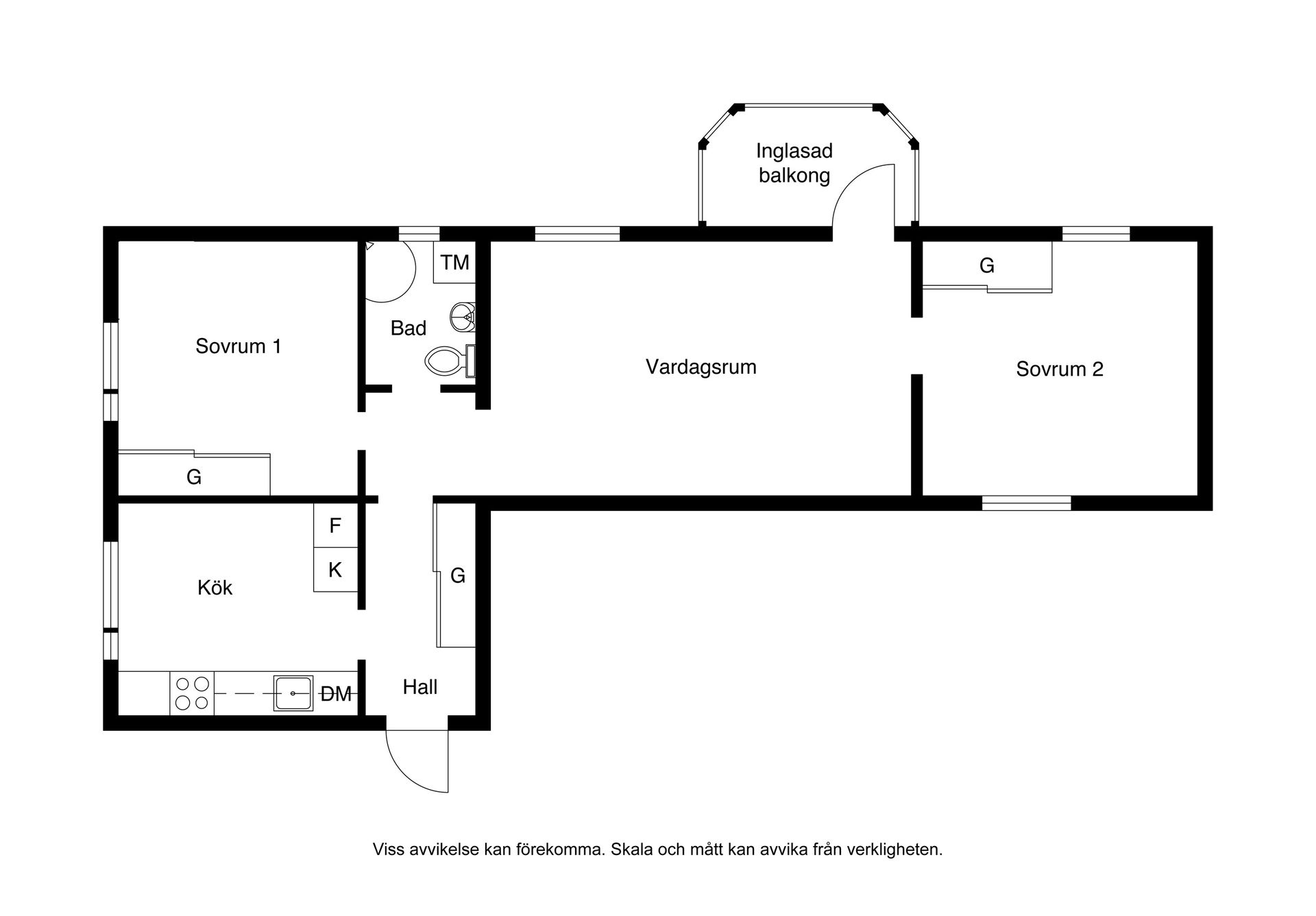 Bostadsrätt, Jägersrovägen 5A, Hindby, Malmö