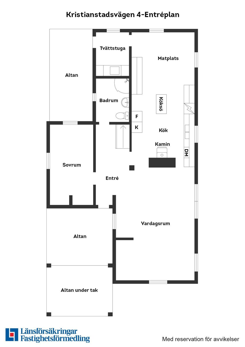 Villa, Kristianstadsvägen 4, Våxtorp, Laholm