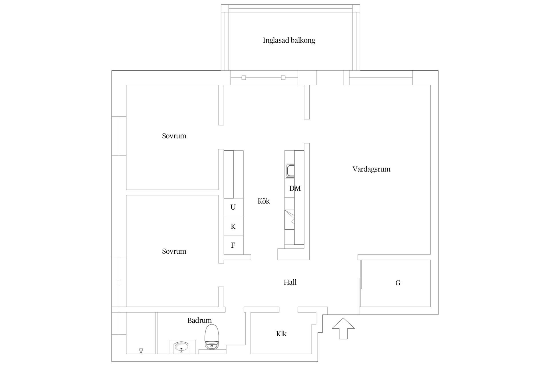 Bostadsrätt, Blåsvädersgatan 12, Biskopsgården, Göteborg