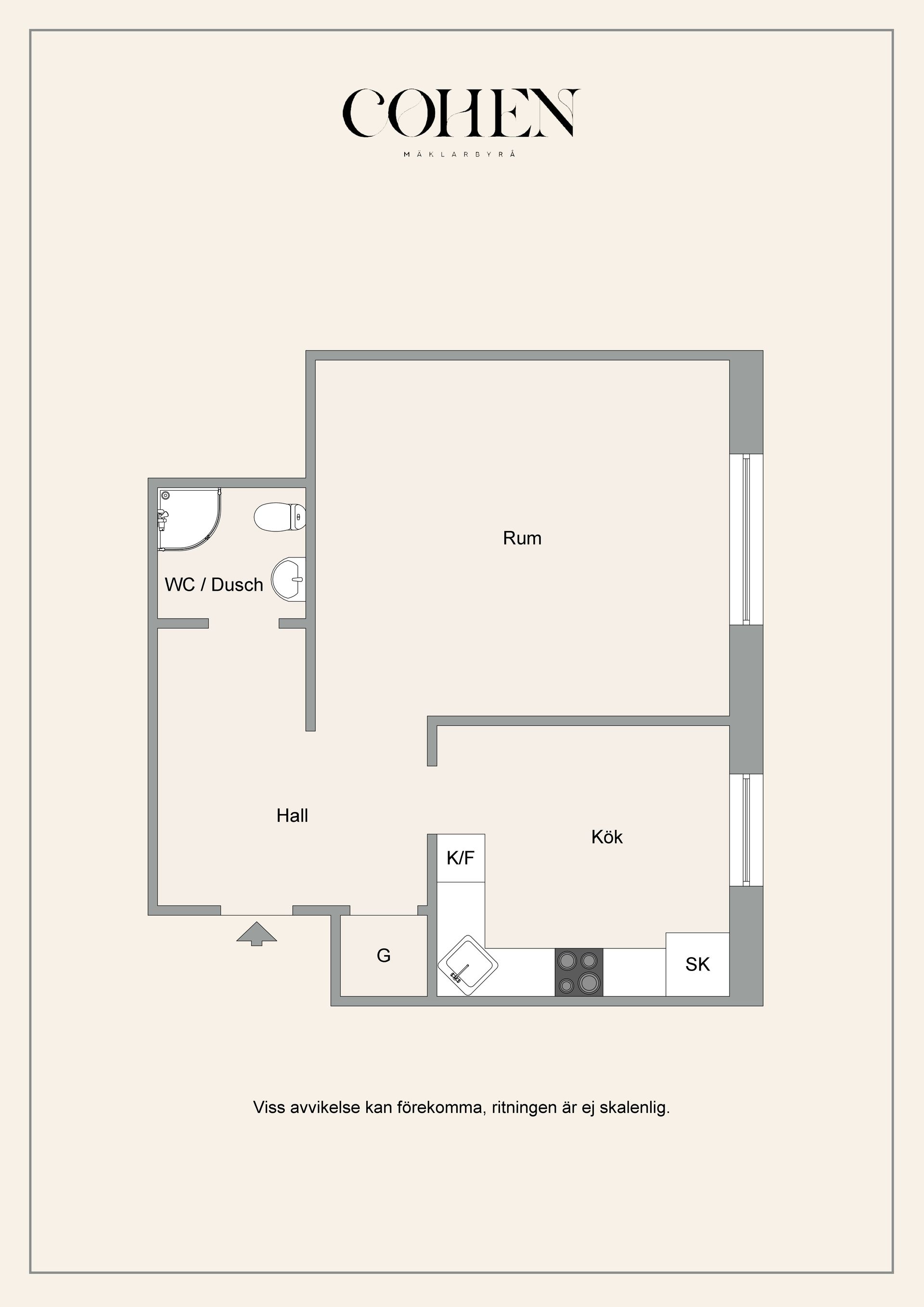 Bostadsrätt, Salagatan 39B, Fålhagen, Uppsala