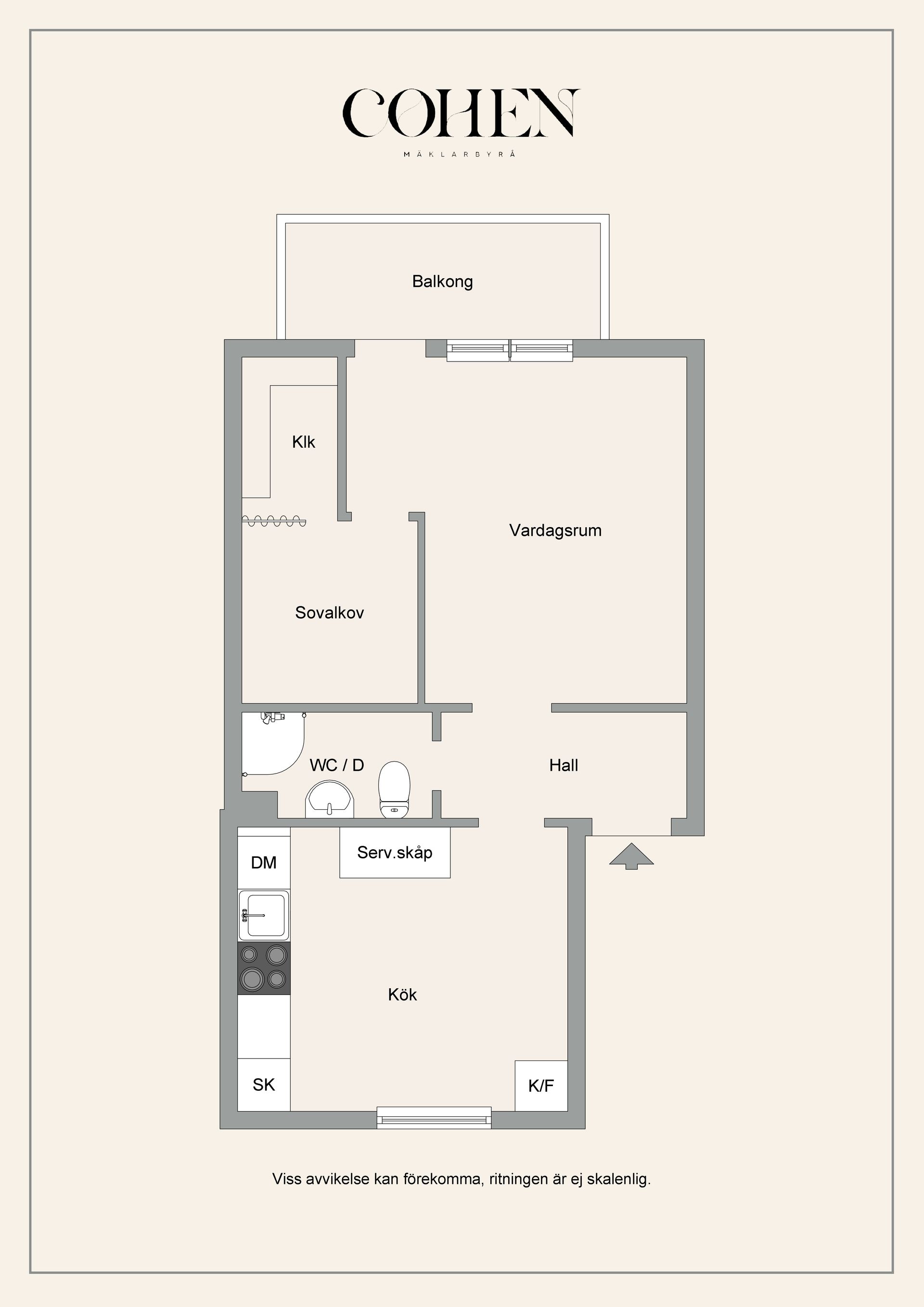 Bostadsrätt, Frodegatan 33E, Fålhagen, Uppsala