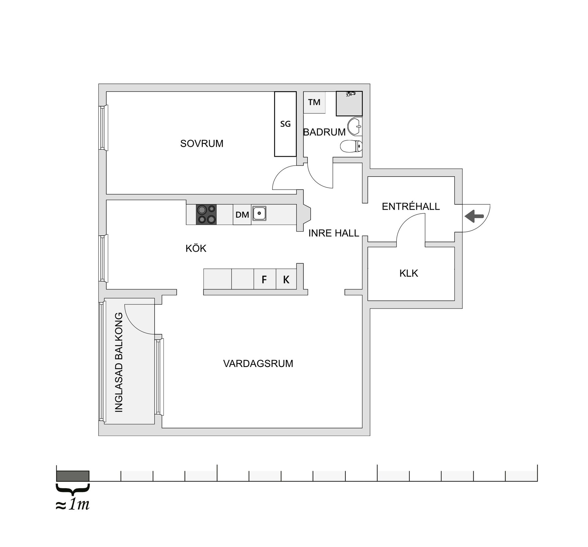 Bostadsrätt, Näsbydalsvägen 12, 10 tr, Näsbydal, Täby