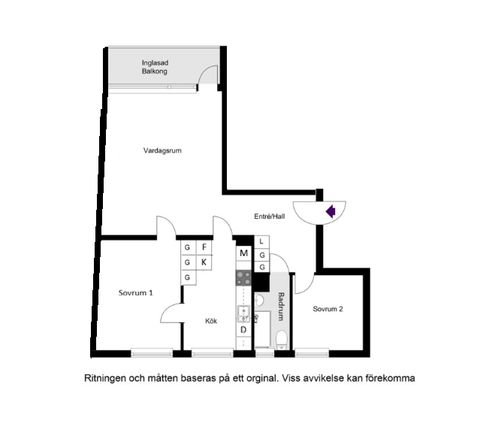 Bostadsrätt, Smedvägen 19, Kallhäll, Järfälla