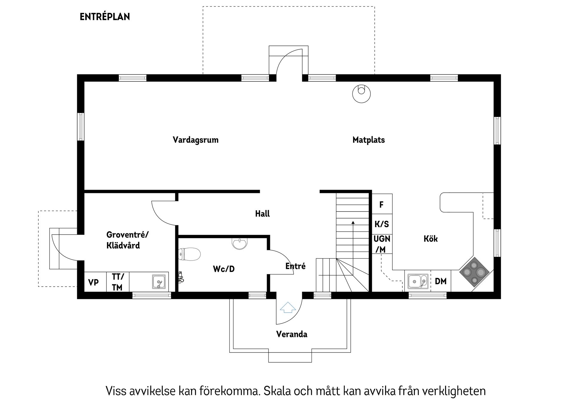 Villa, Strandviksvägen 24, Alster, Karlstad