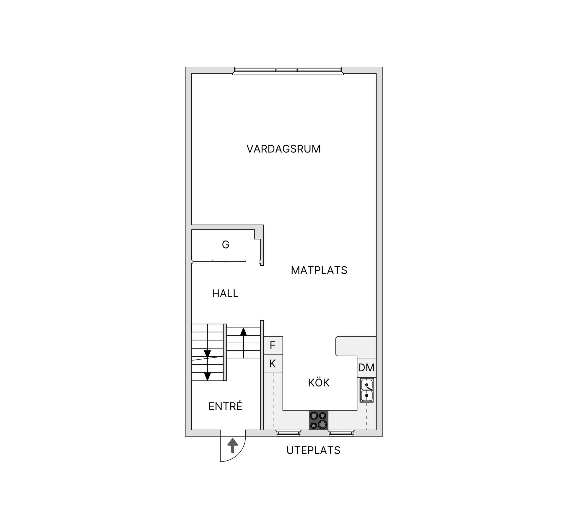 Radhus, Ingegatan 4B, Iskällan, Kungälv
