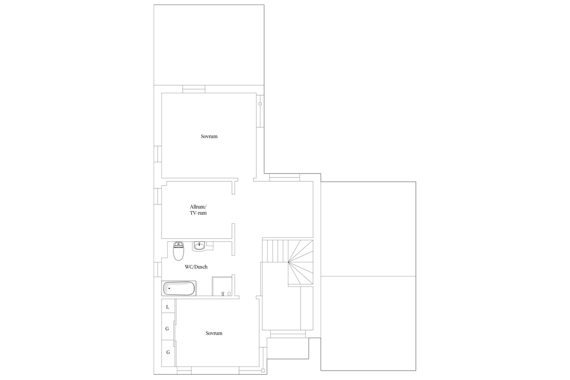 Radhus, Barlows väg 14, Gustavsberg - Farsta Slottsvik, Värmdö