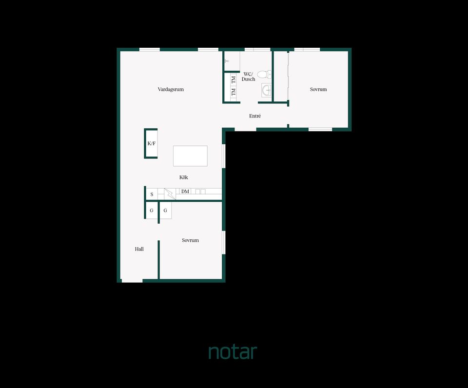 Bostadsrätt, Thorells gata 1, Vasastaden, Linköping