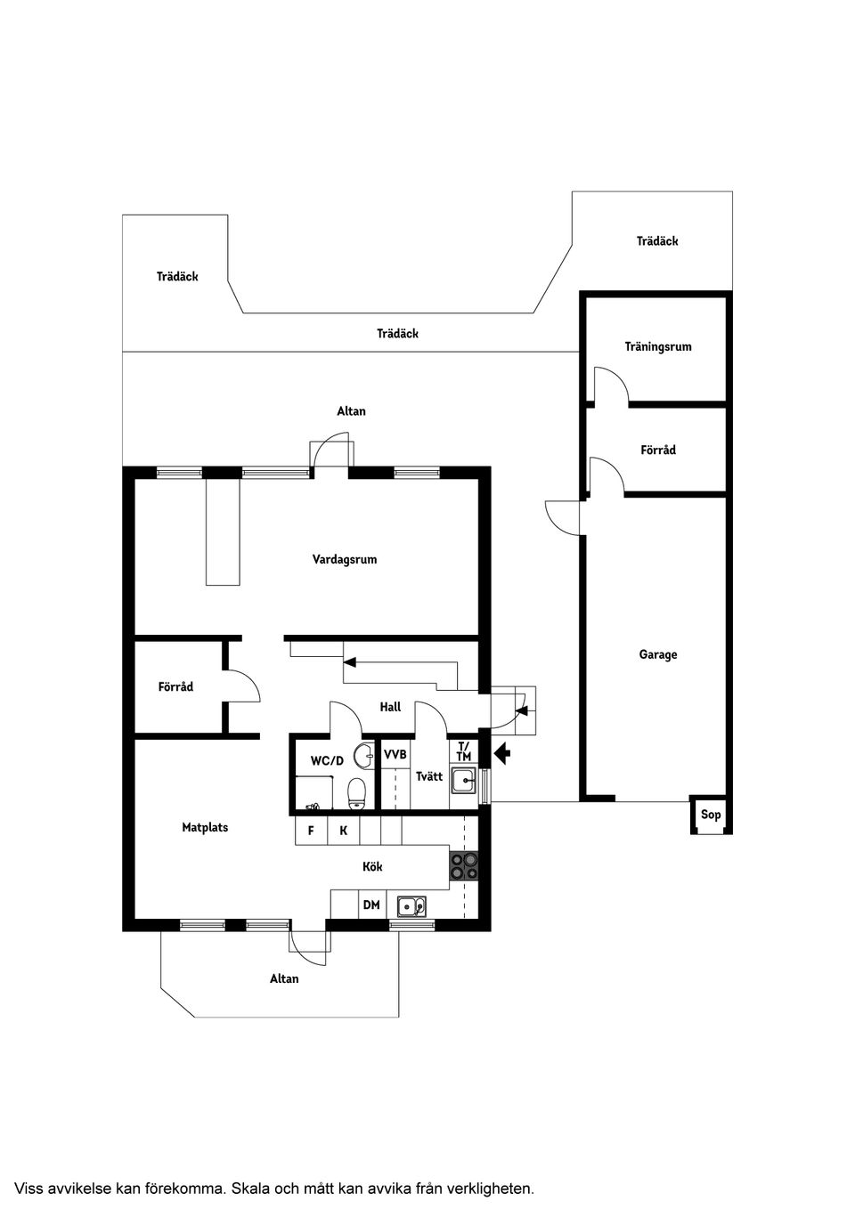 Radhus, Gräsgången 9, Centralt, Kungälv