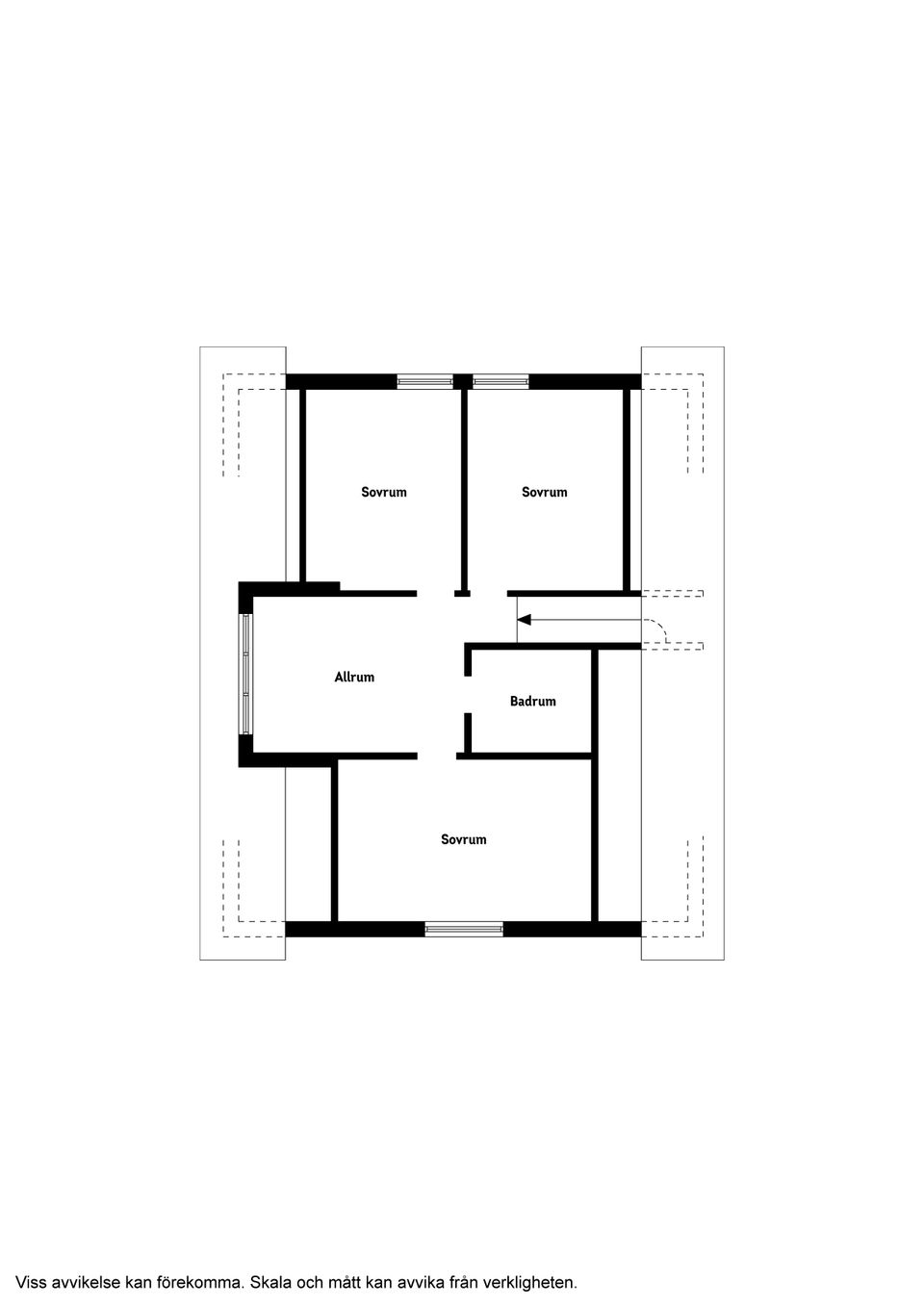 Radhus, Gräsgången 9, Centralt, Kungälv