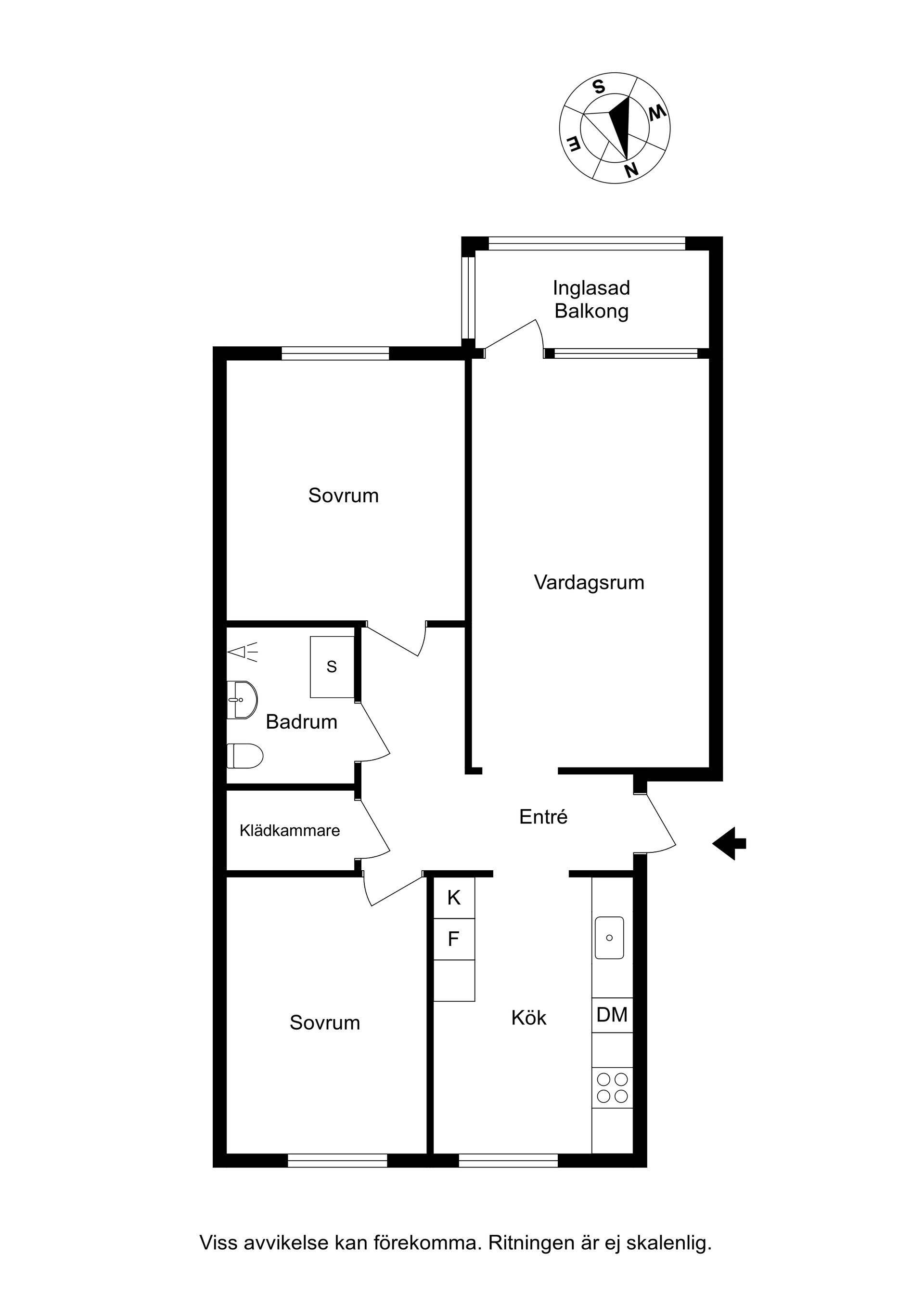 Bostadsrätt, Granitvägen 21A, Söder/Hästhaga, Varberg