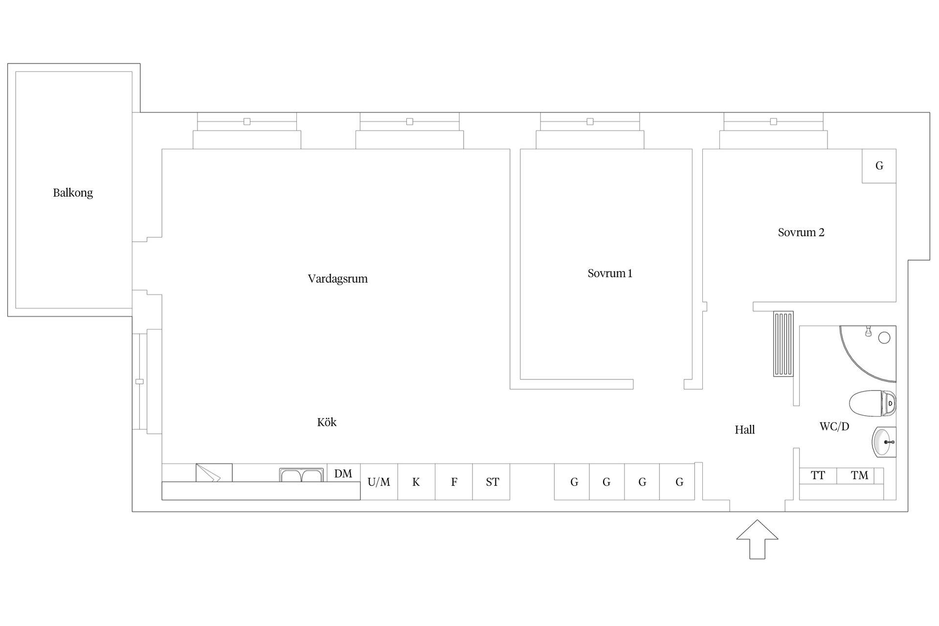 Bostadsrätt, Borstbindaregatan 7, Centrala Hisingen, Göteborg