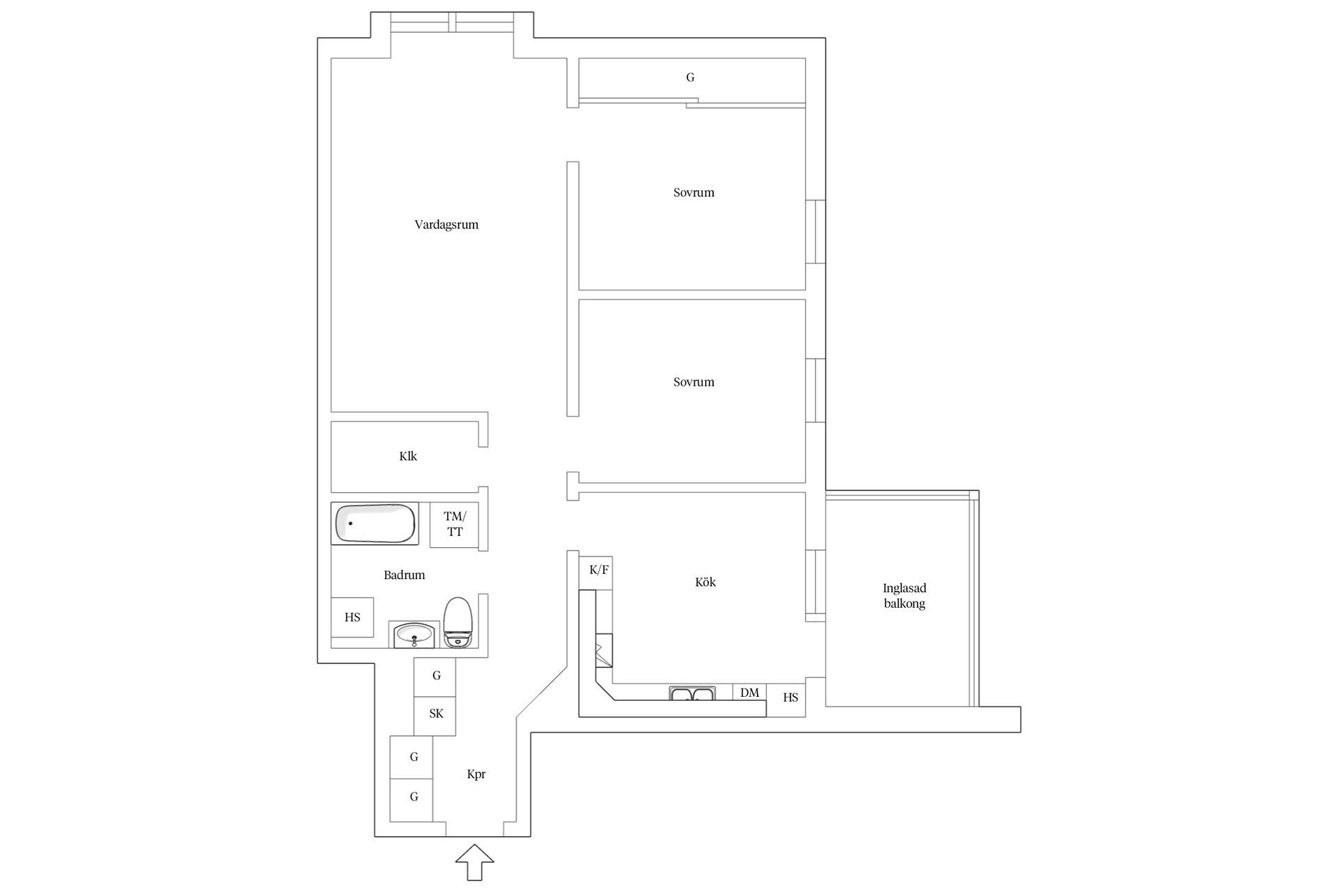 Bostadsrätt, Trollebergsvägen 21, Lund - Centrum, Lund