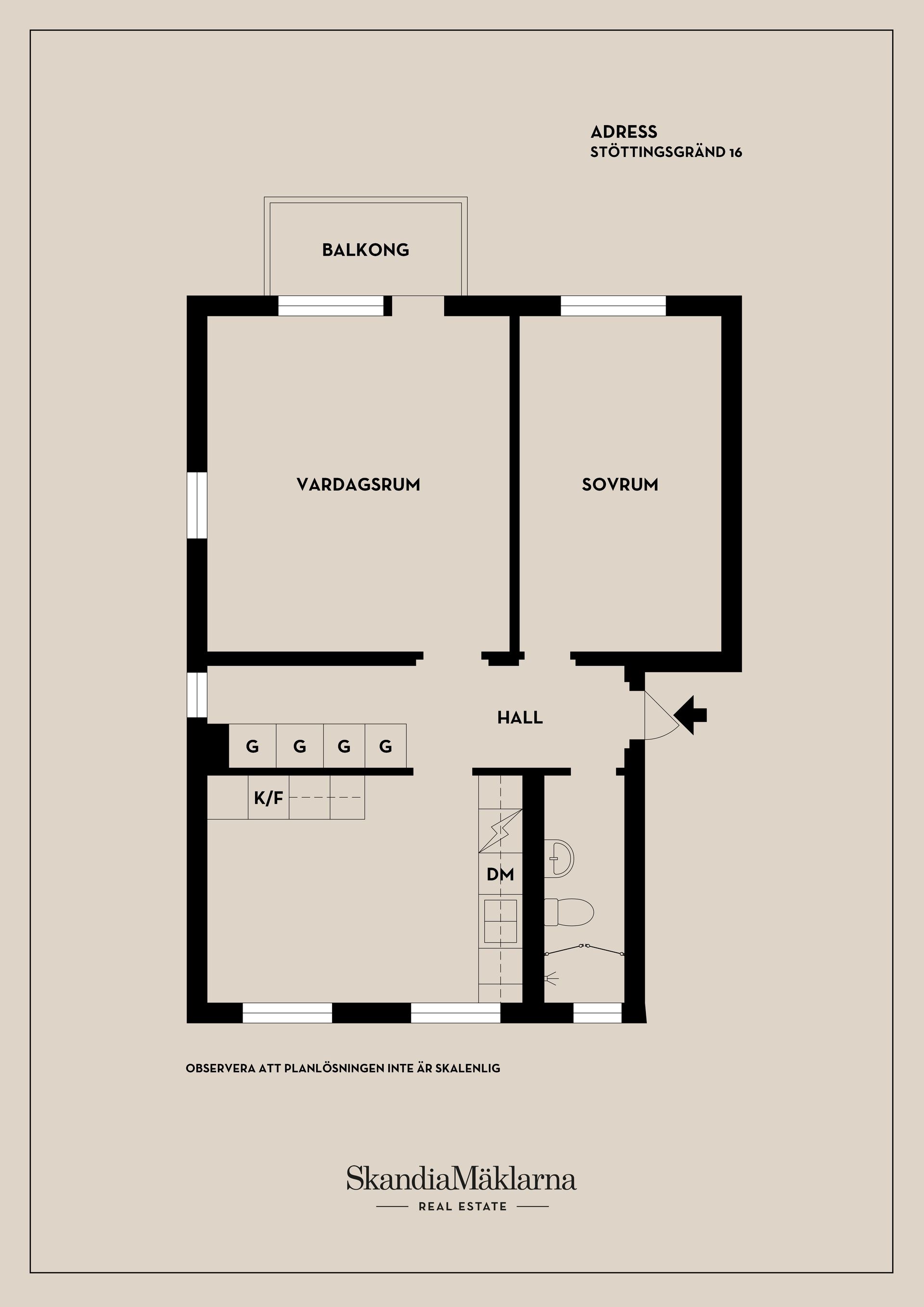 Bostadsrätt, Stöttingsgränd 16, Västertorp, Stockholm