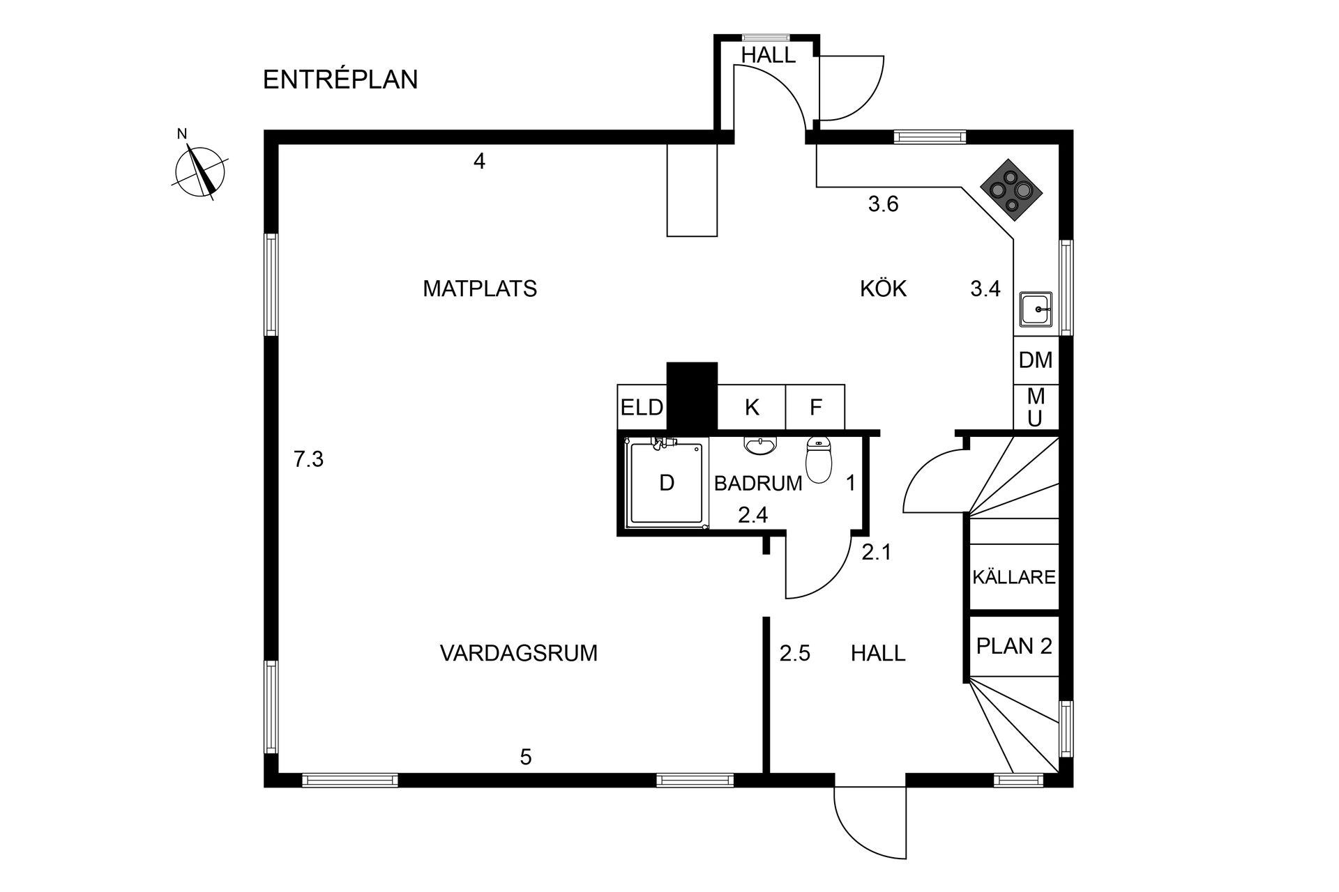 Villa, Kvarnbäcksvägen 3, Botered, Vänersborg