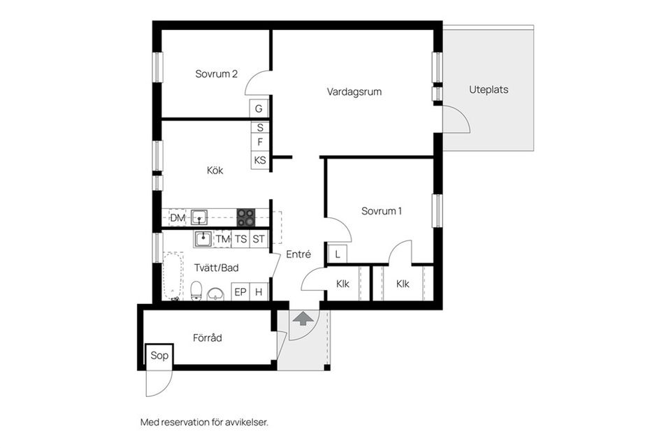 Radhus, Övrabyvägen 6, Torsås