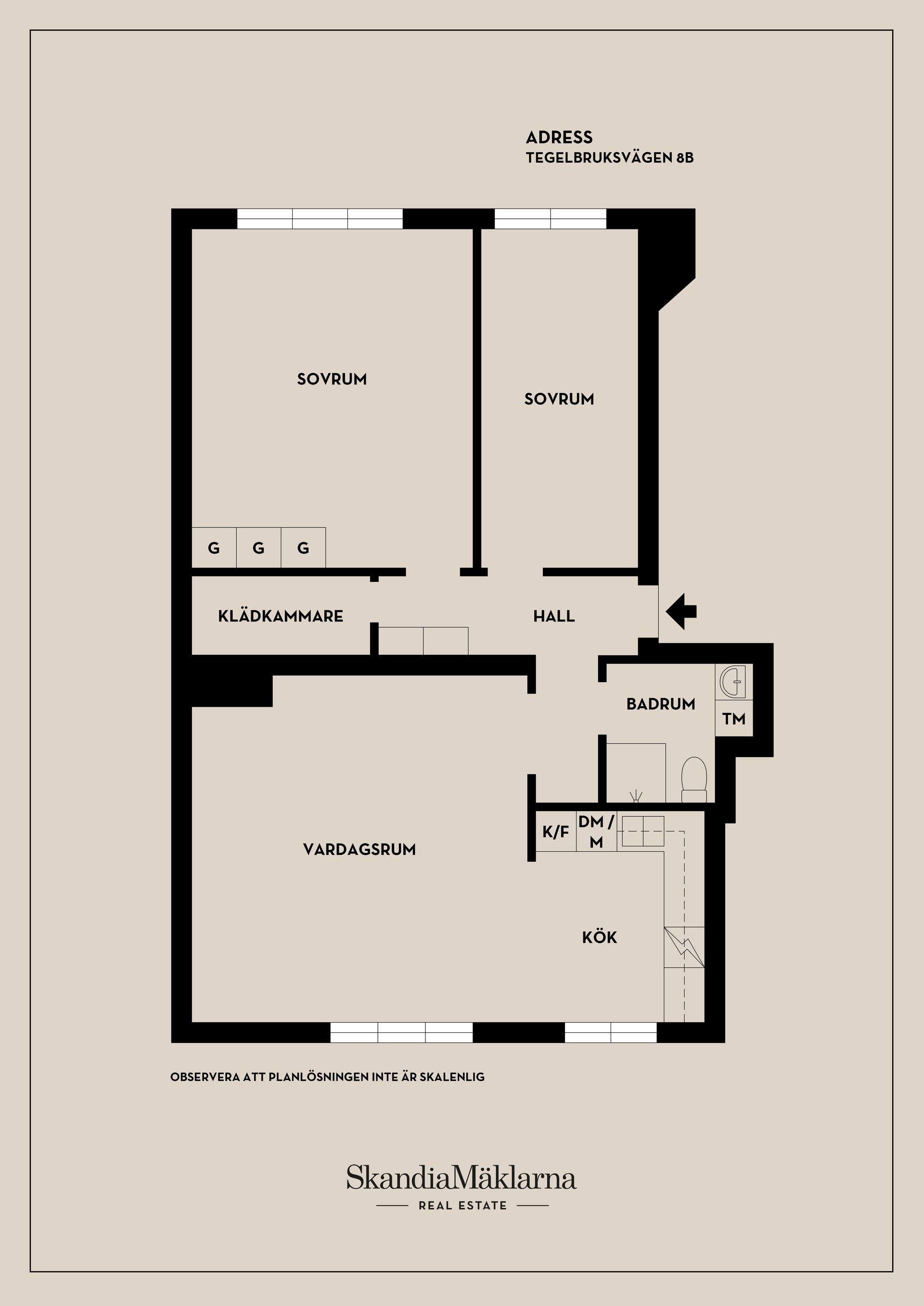 Bostadsrätt, Tegelbruksvägen 8B, Midsommarkransen, Stockholm