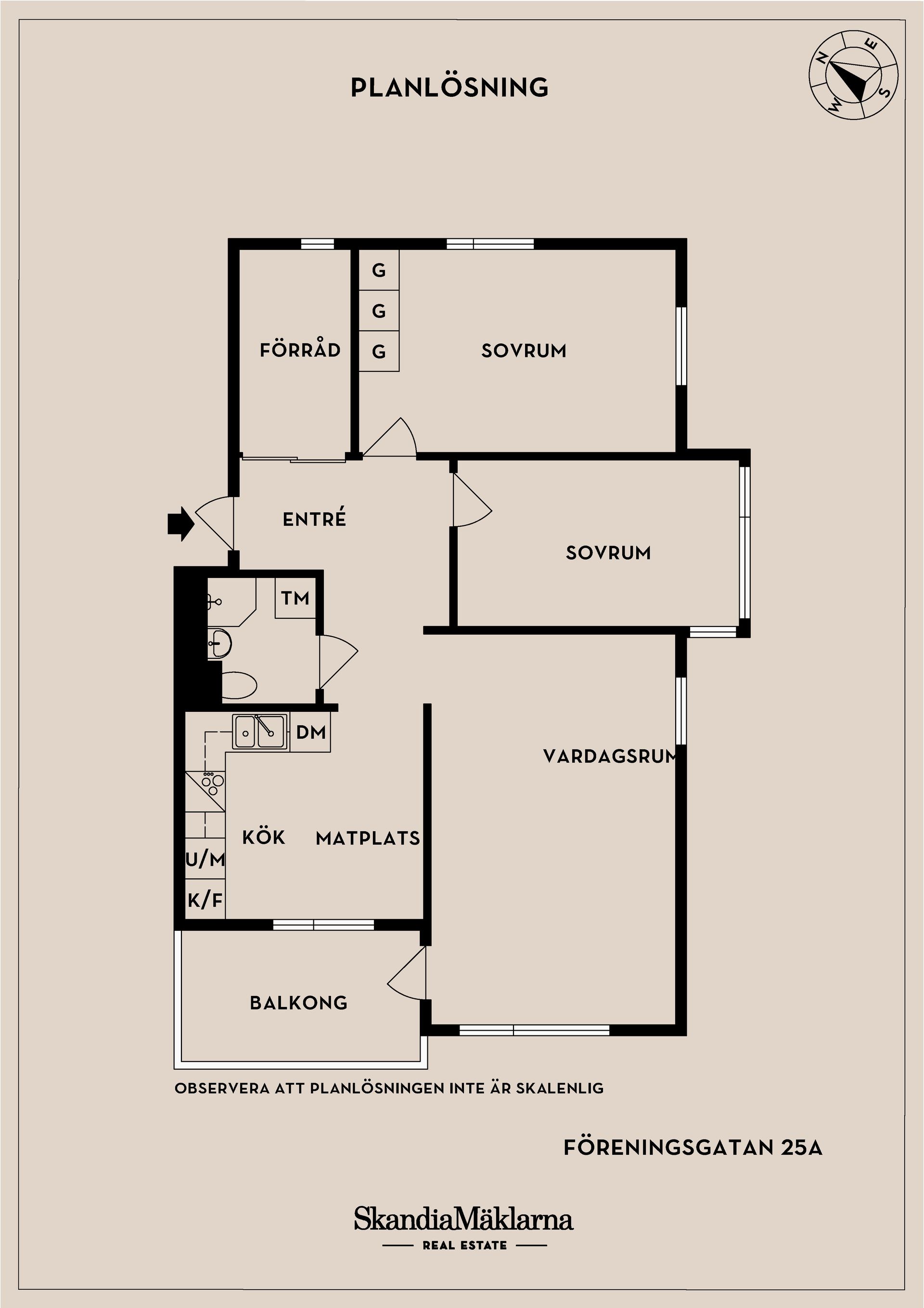 Bostadsrätt, Föreningsgatan 25A, Tågaborg, Helsingborg