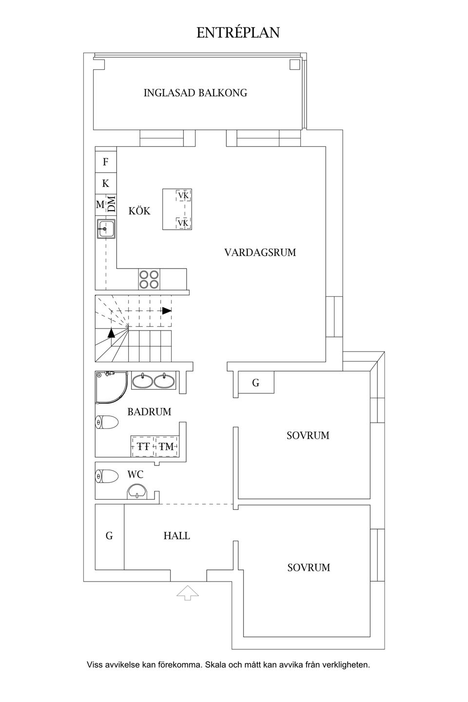 Bostadsrätt, Kompanivägen 23, Kronan, Luleå
