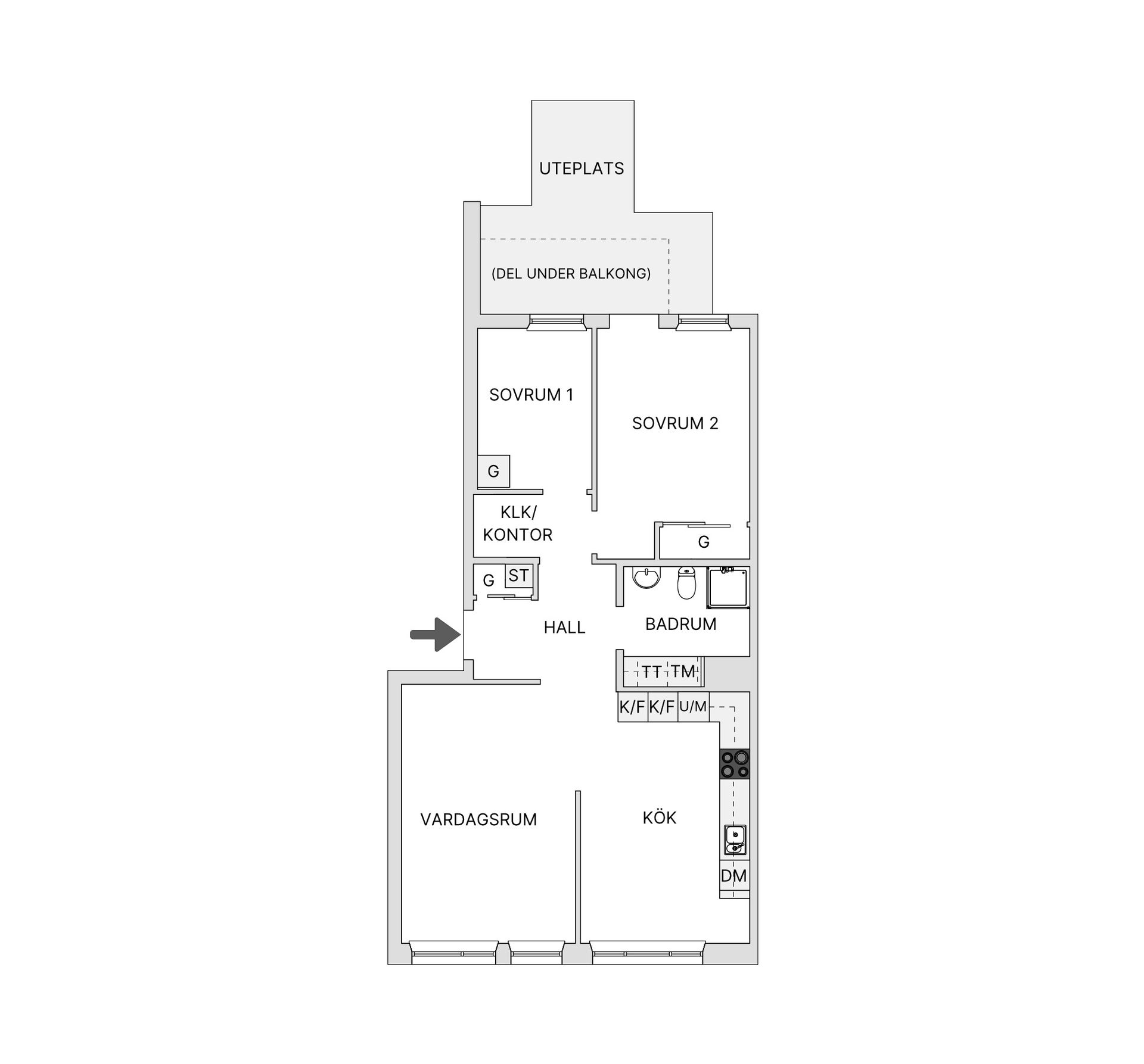 Bostadsrätt, Tegelviksgatan 18, Södermalm - Norra Hammarbyhamnen, Stockholm