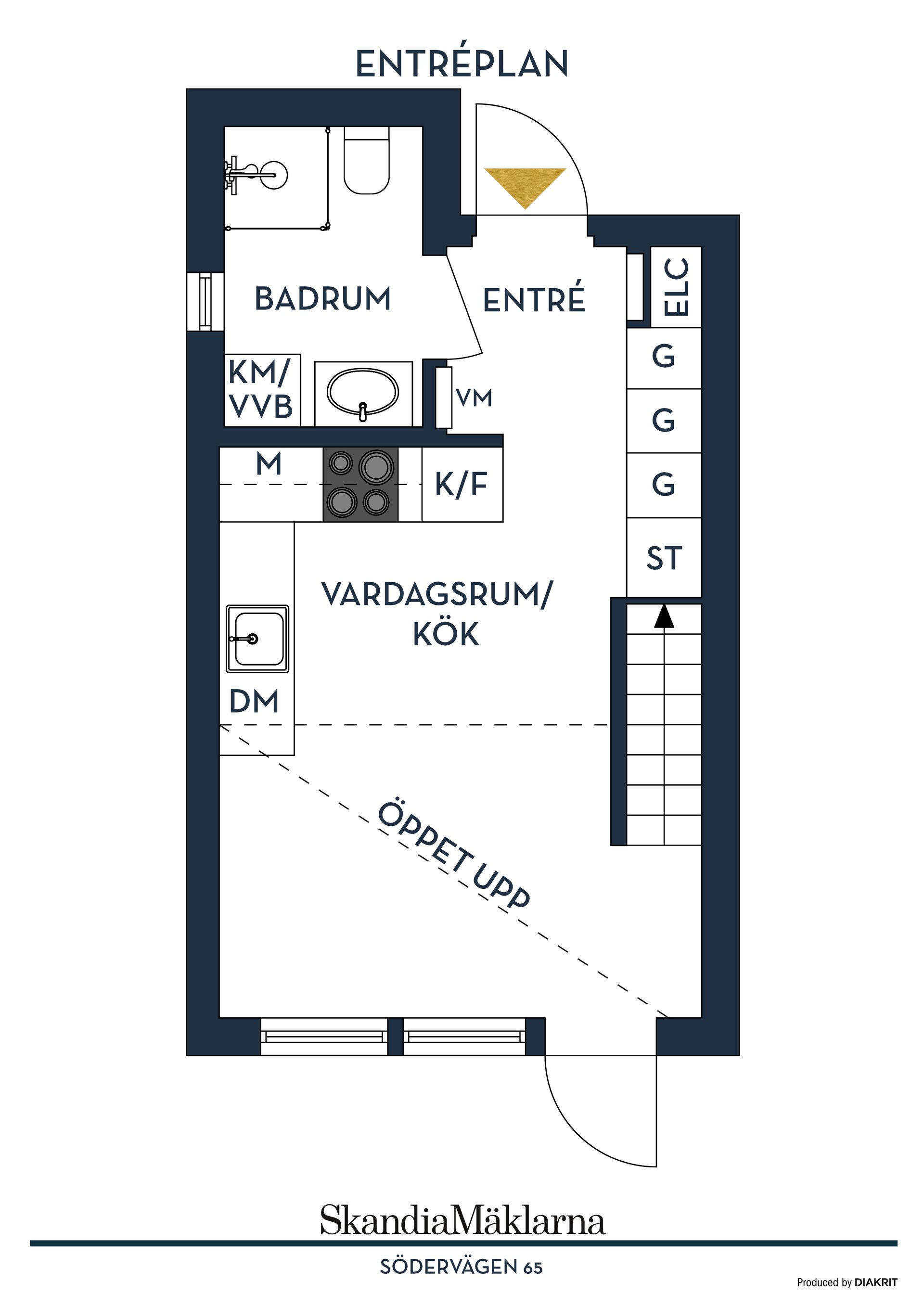 Bostadsrätt, Södervägen 65, Högmora, Huddinge