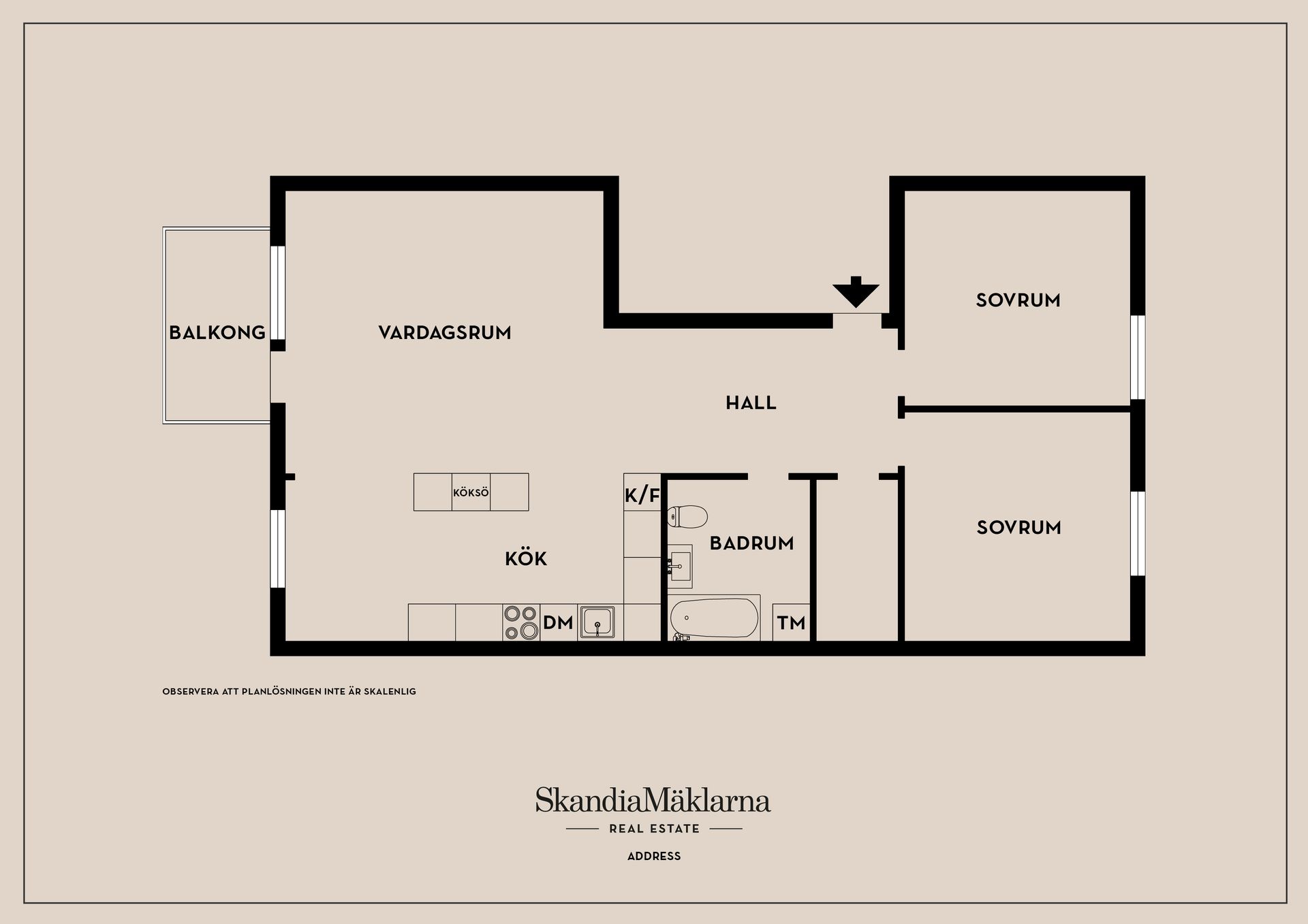 Bostadsrätt, Ringvägen 9F, Södermalm, Stockholm