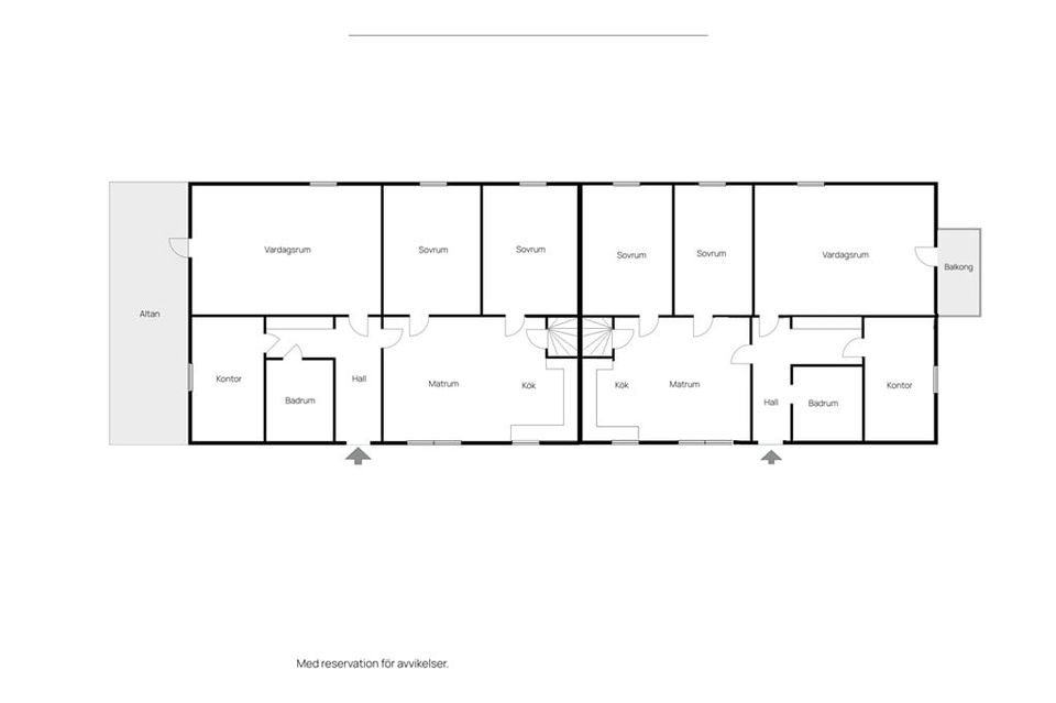 Radhus, Bernshammar 5AB och Bernshammar 6, Bernshammar, Skinnskatteberg