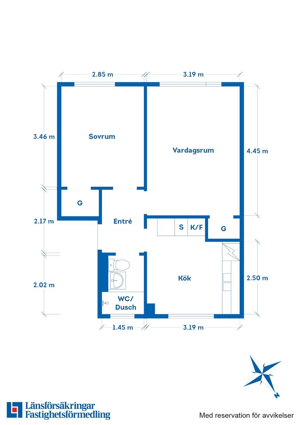Bostadsrätt, Storgatan 19 A, Centralt, Motala