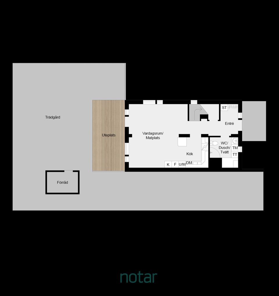 Bostadsrätt, Tresädesgränden 17A, Dalby, Lund