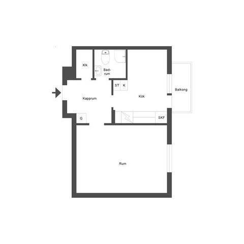Bostadsrätt, Tingstugatan 40A, Strängnäs