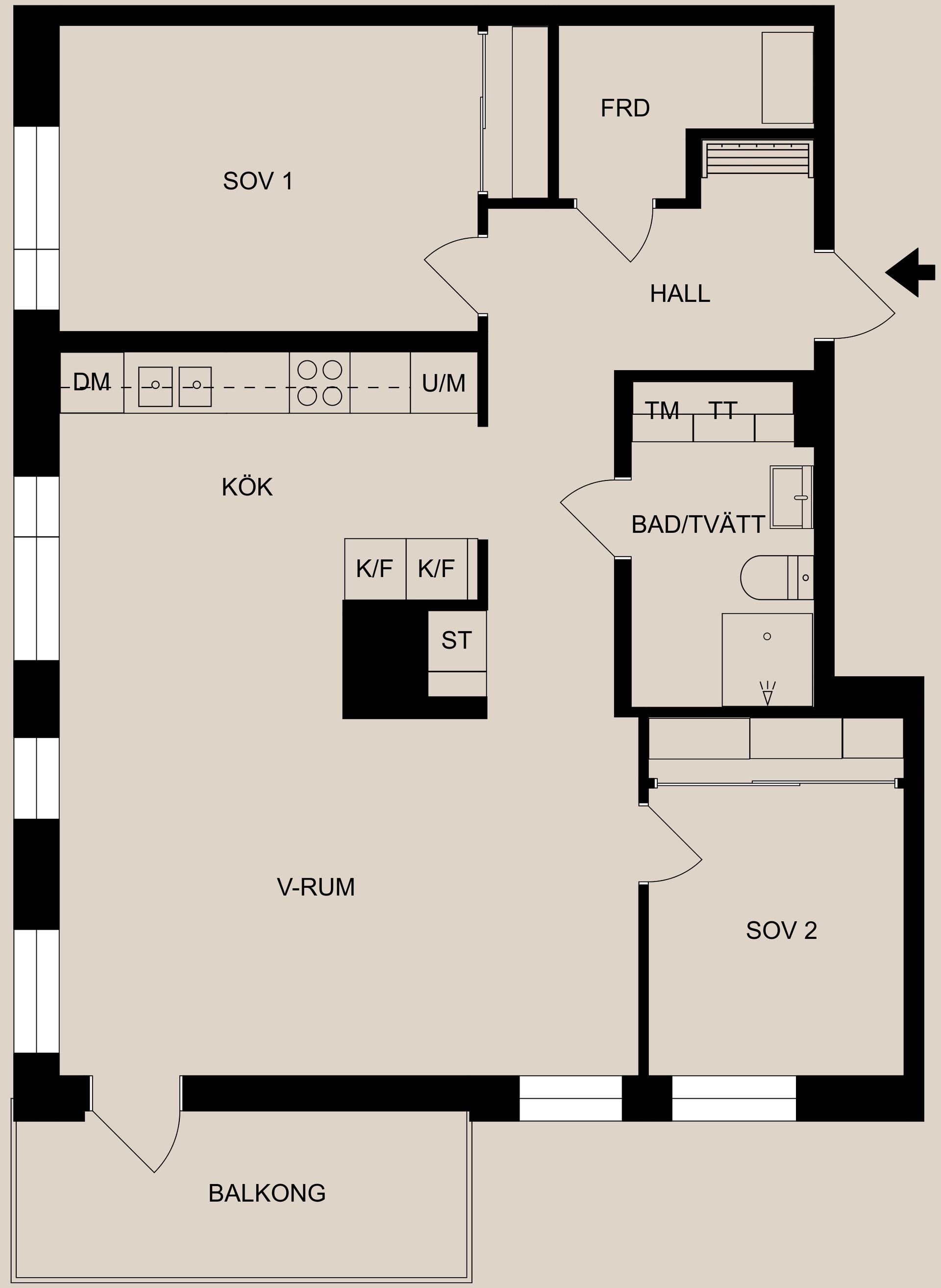 Bostadsrätt, Bråviksvägen 73, Lindö Strand, Norrköping