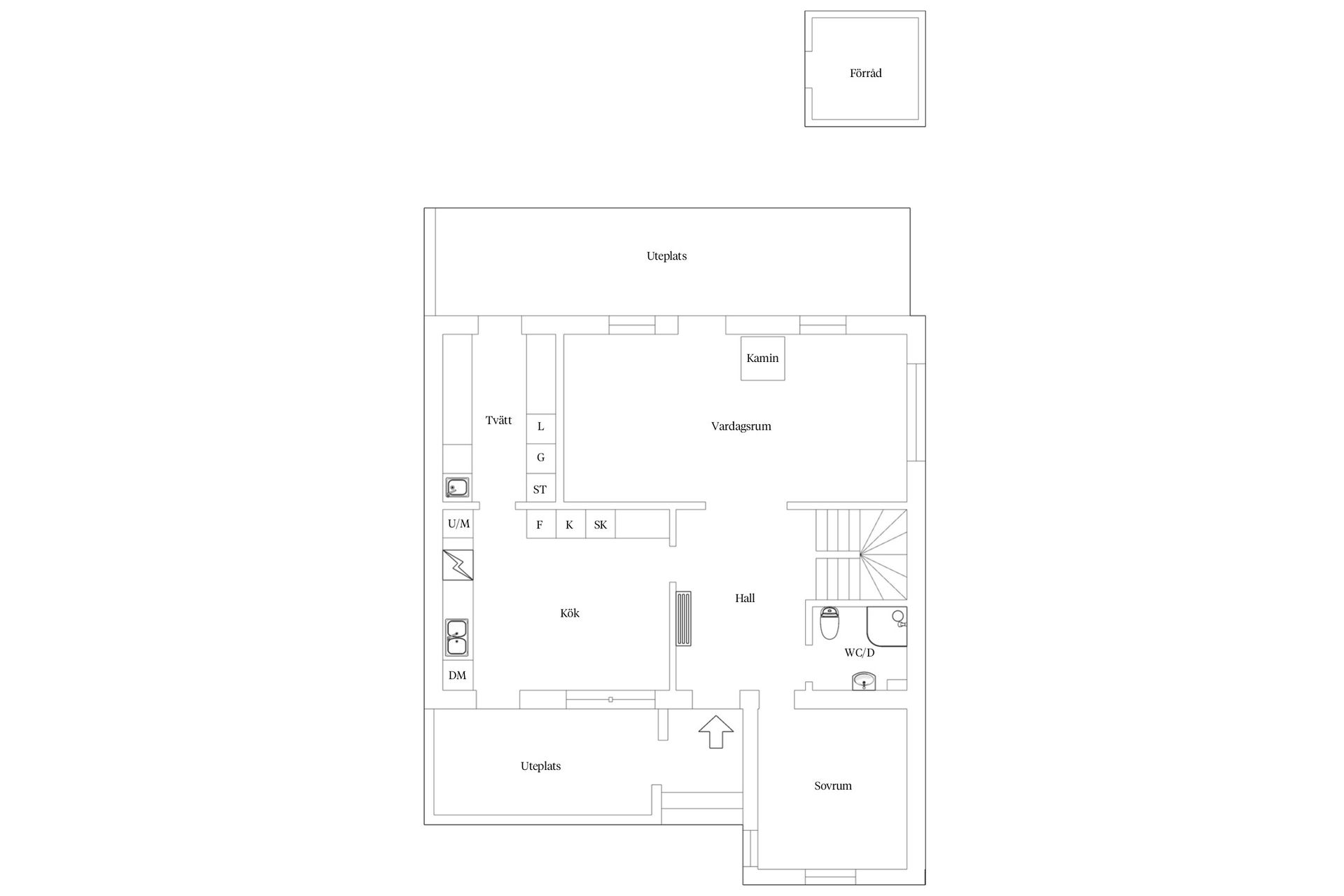Radhus, Spannmålsvägen 82, Dalby, Lund