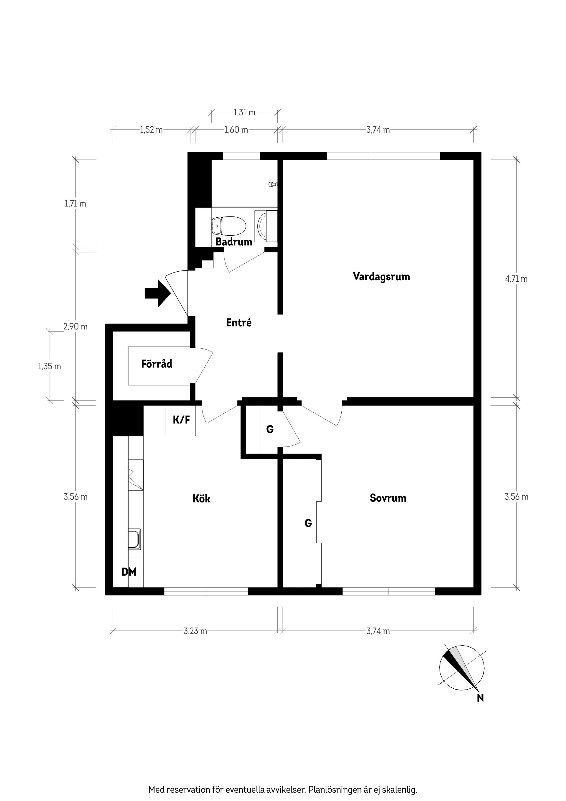 Bostadsrätt, Hjalmar Selandersgatan 1B, Munkebäck, Göteborg