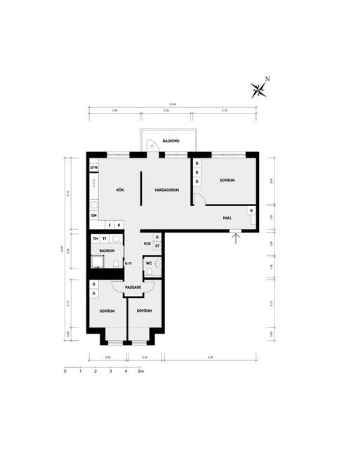 Bostadsrätt, Parkallén 5, Täby Park, Täby