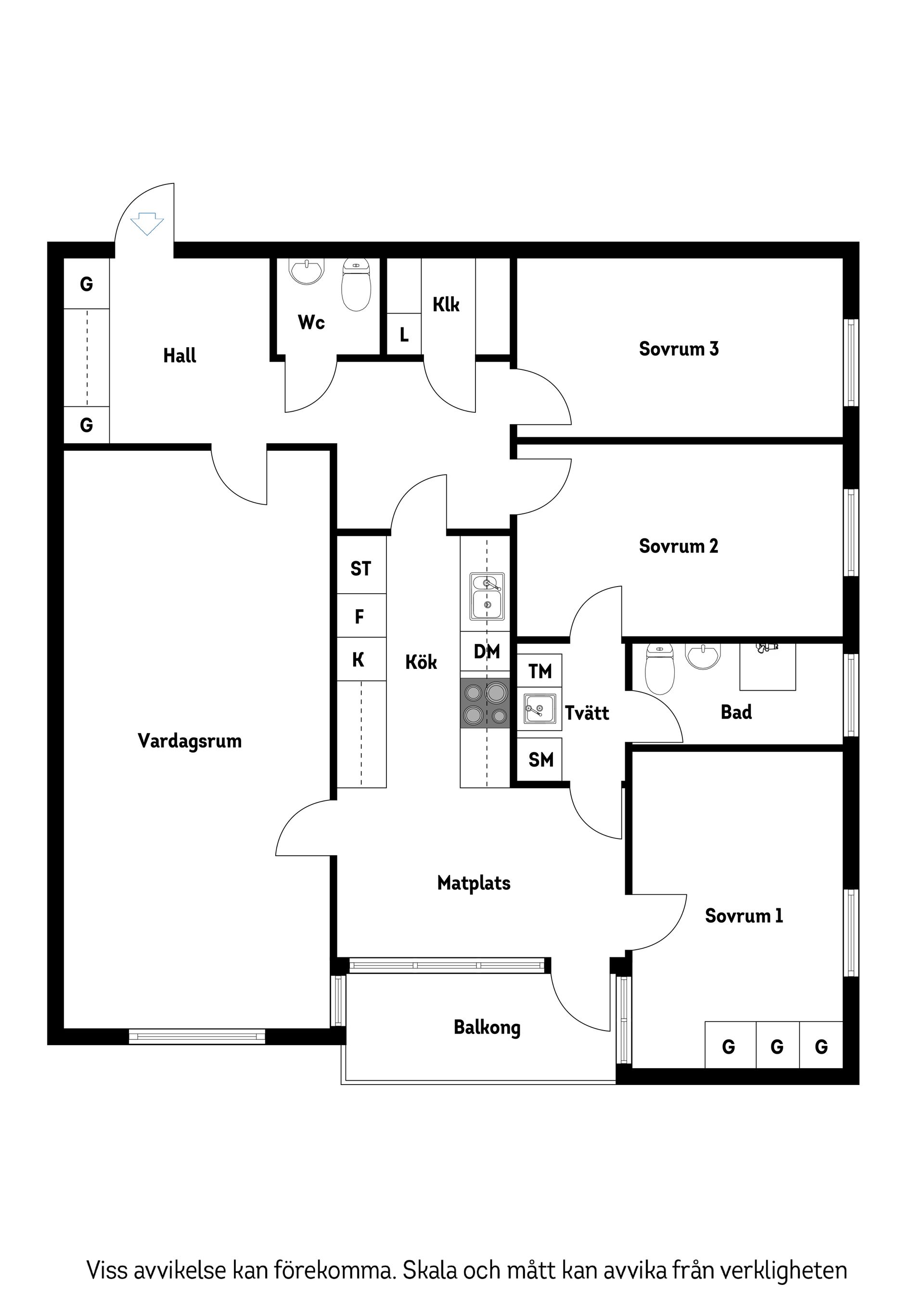 Bostadsrätt, Kampementsgatan 16, 1 tr, Gärdet, Stockholm