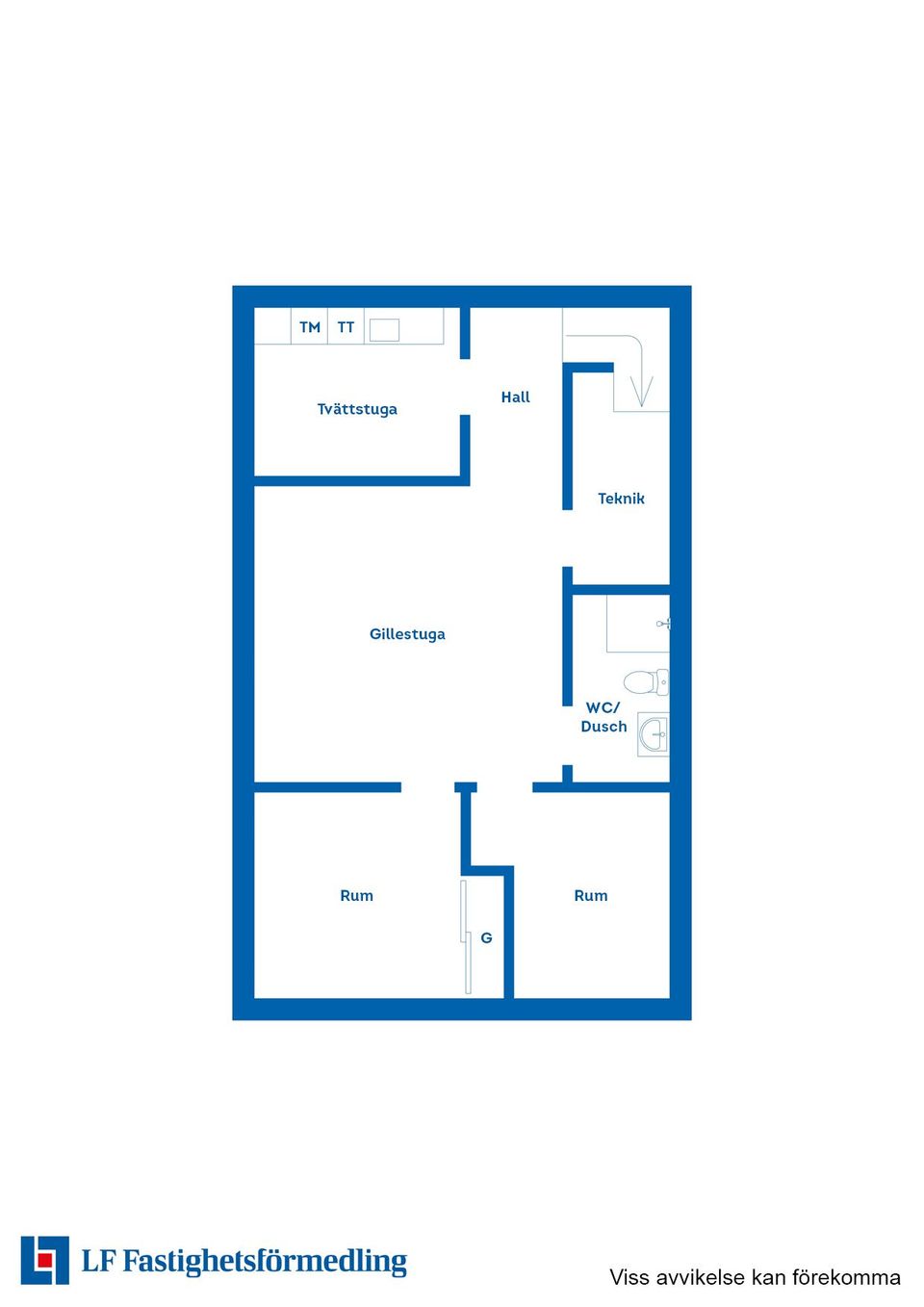 Villa, Torpas väg 3, Hyssna, Mark