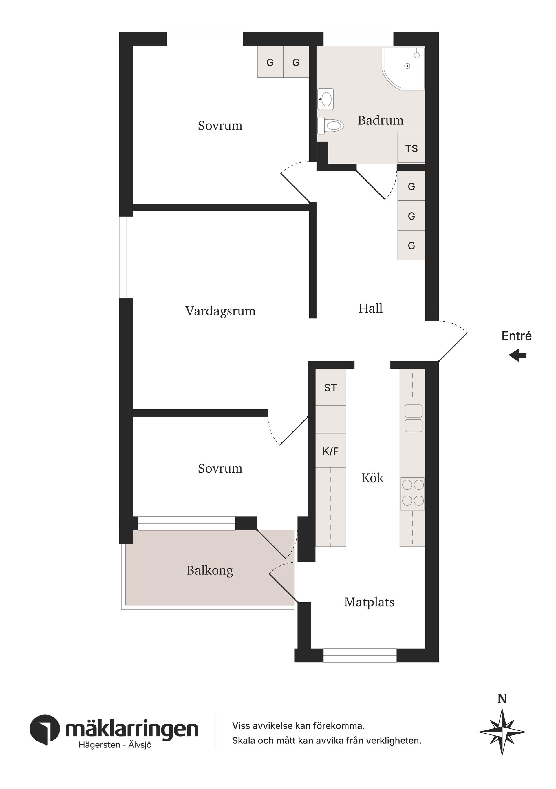 Bostadsrätt, Båtholmsbacken 18, Vårberg, Stockholm