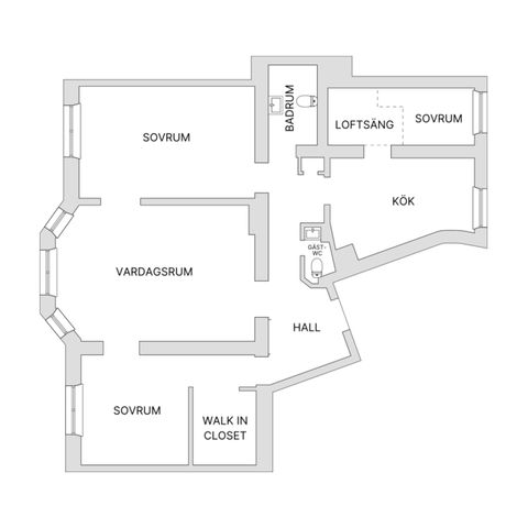 Bostadsrätt, Karlbergsvägen 43B, Vasastan, Stockholm