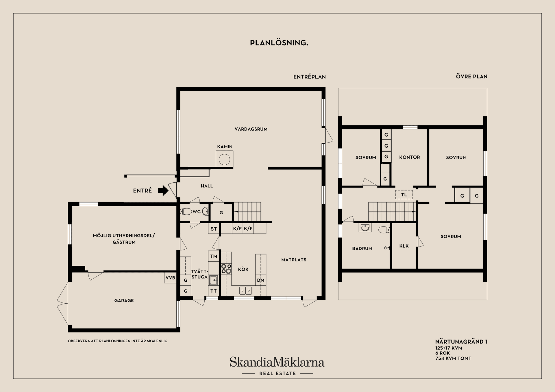 Villa, Närtunagränd 1, Brunnby Vik, Upplands Väsby