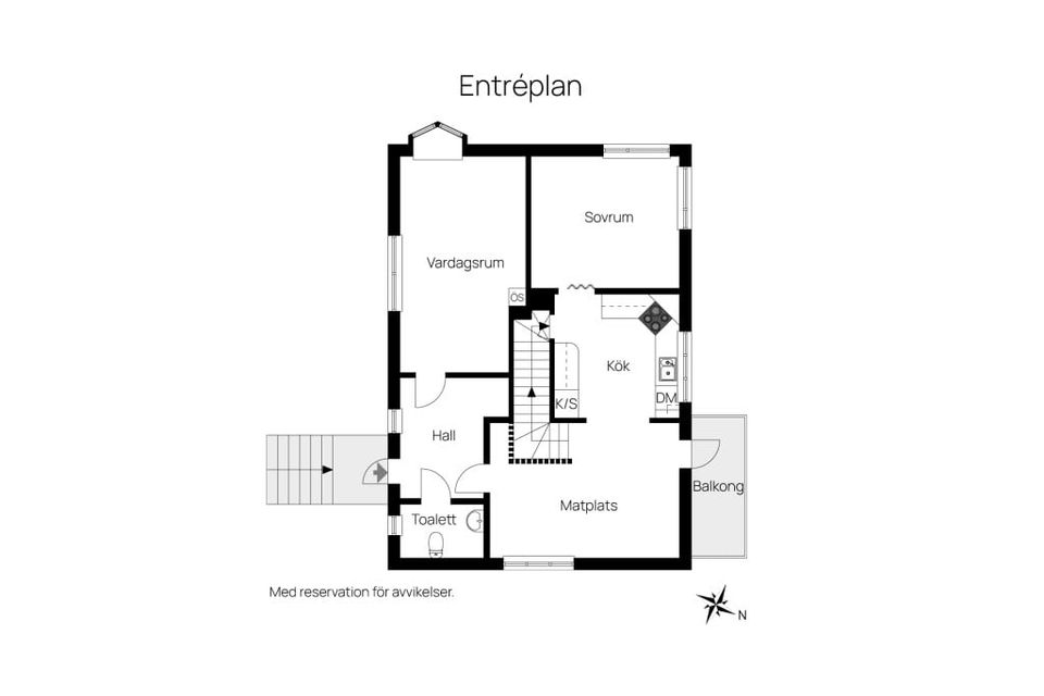Villa, Genomfartsvägen 14, Håkantorp, Vara