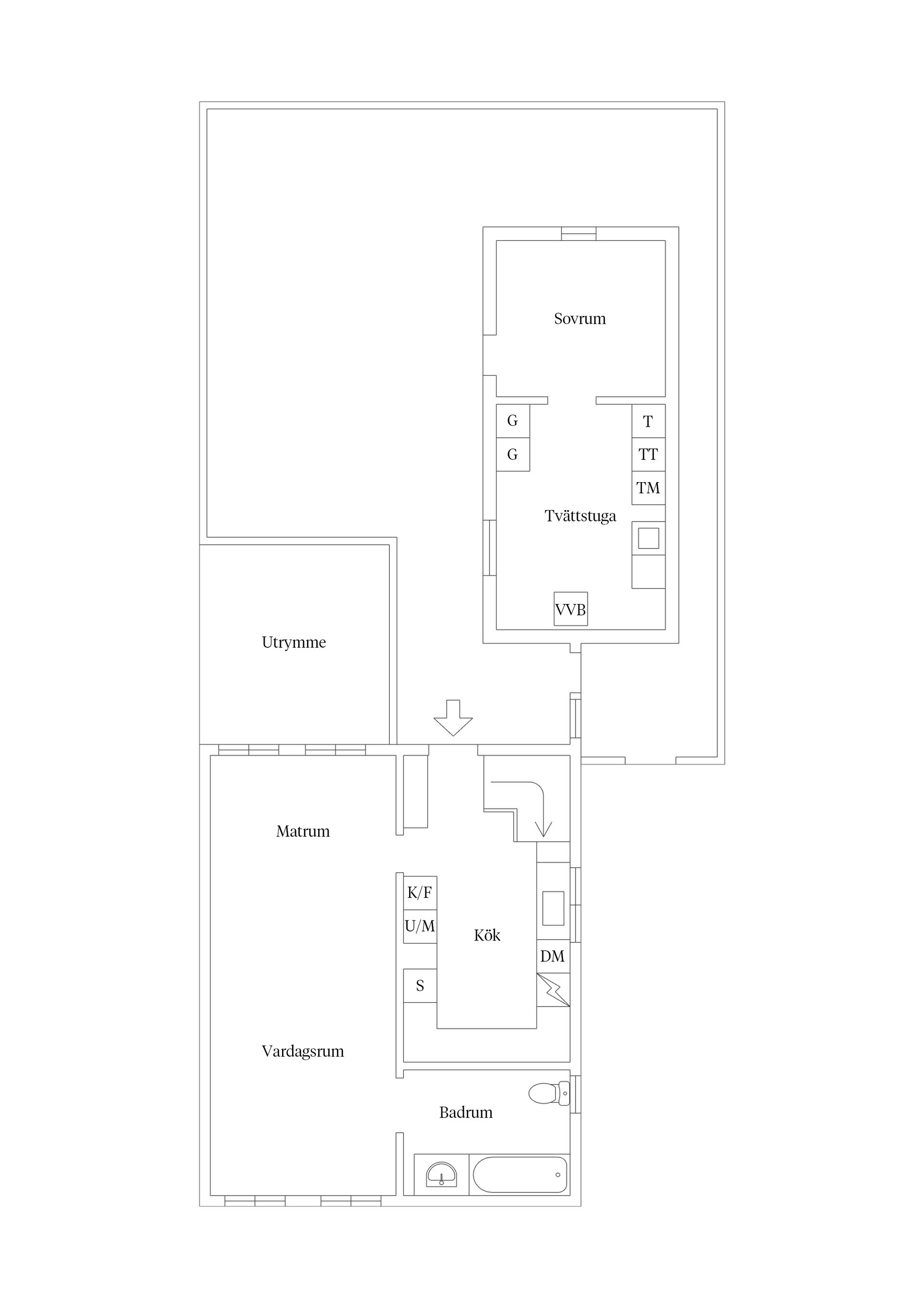 Radhus, Bygärdesvägen  26, Hyllieby, Malmö