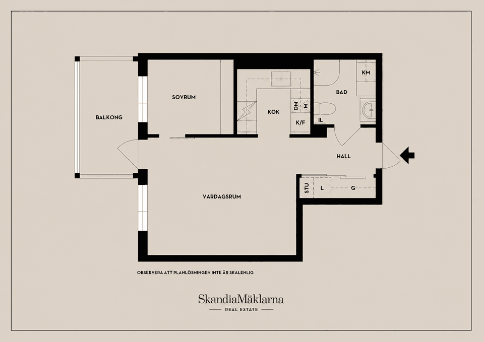 Bostadsrätt, Råcksta gårdsväg 23, Råcksta, Stockholm