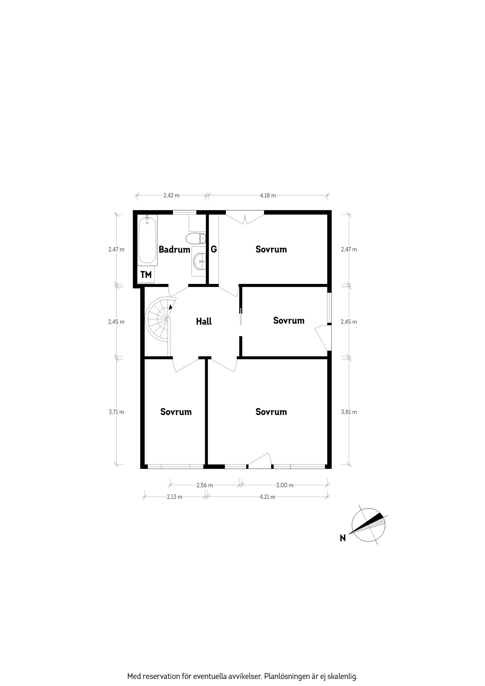 Radhus, Blacktjärnsgatan 6A, Björkekärr, Göteborg