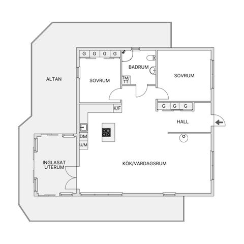 Villa, Ölanda 285, Ölanda, Ale