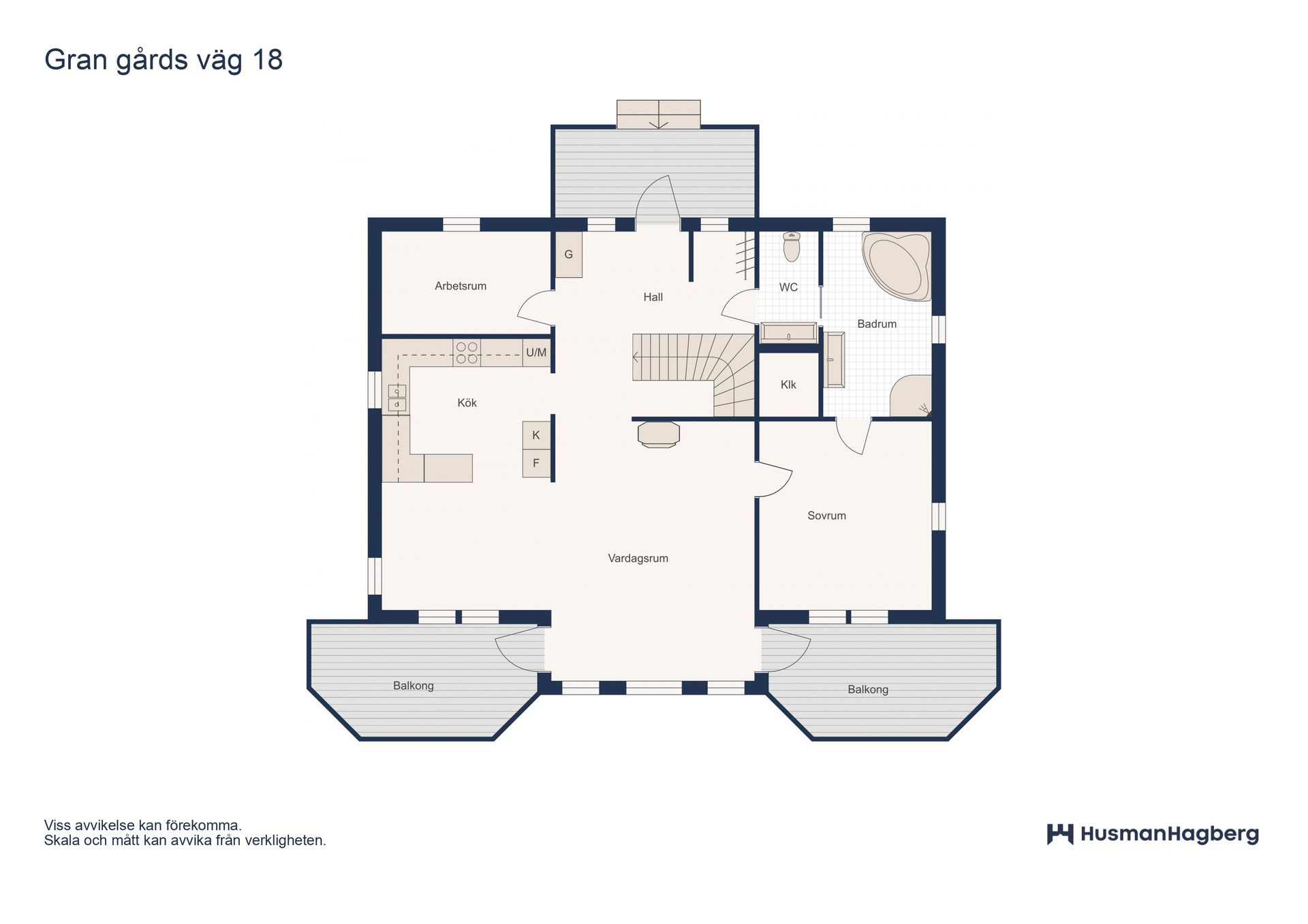 Villa, Grans gårds väg 18, Yttergran, Håbo