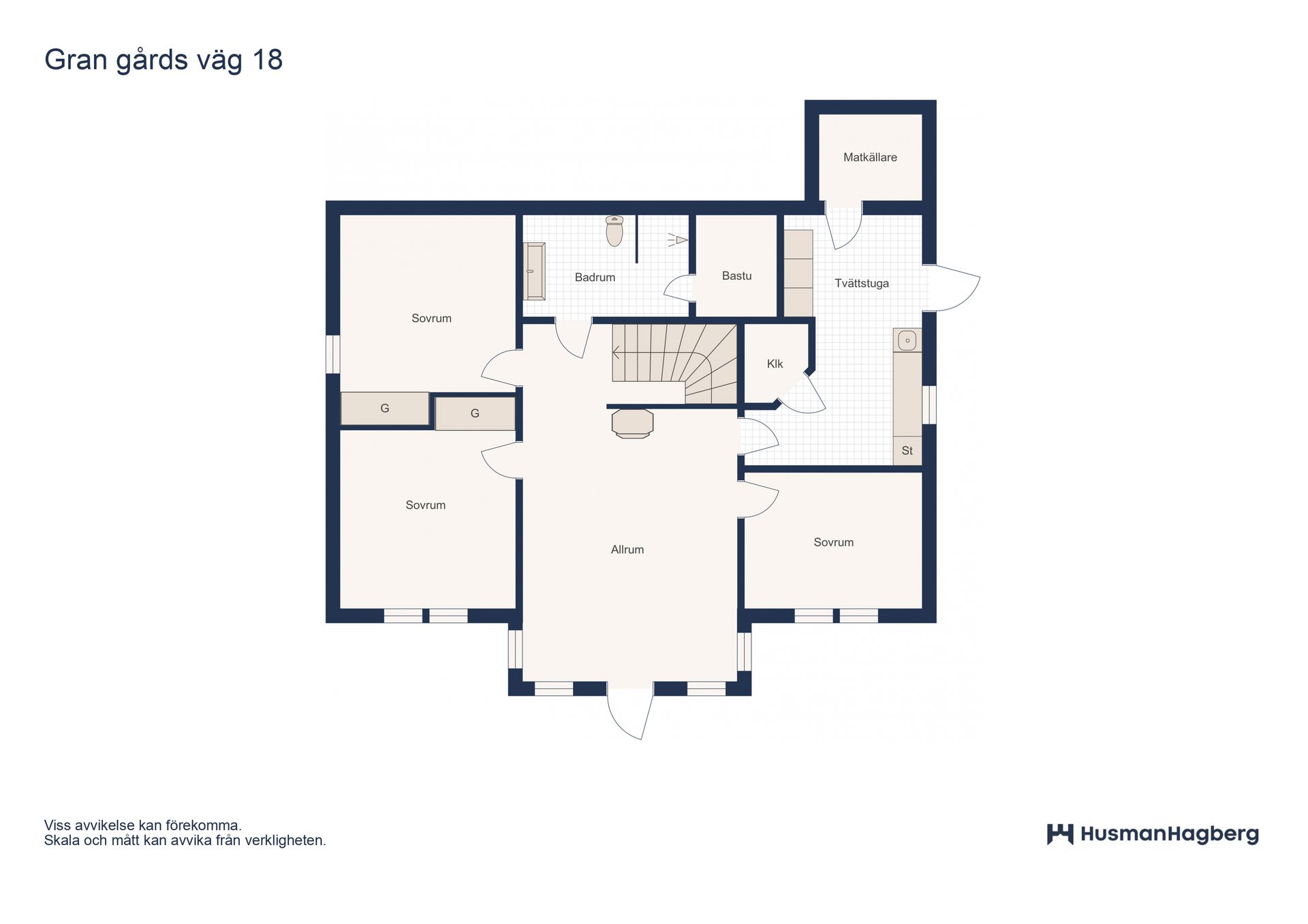Villa, Grans gårds väg 18, Yttergran, Håbo