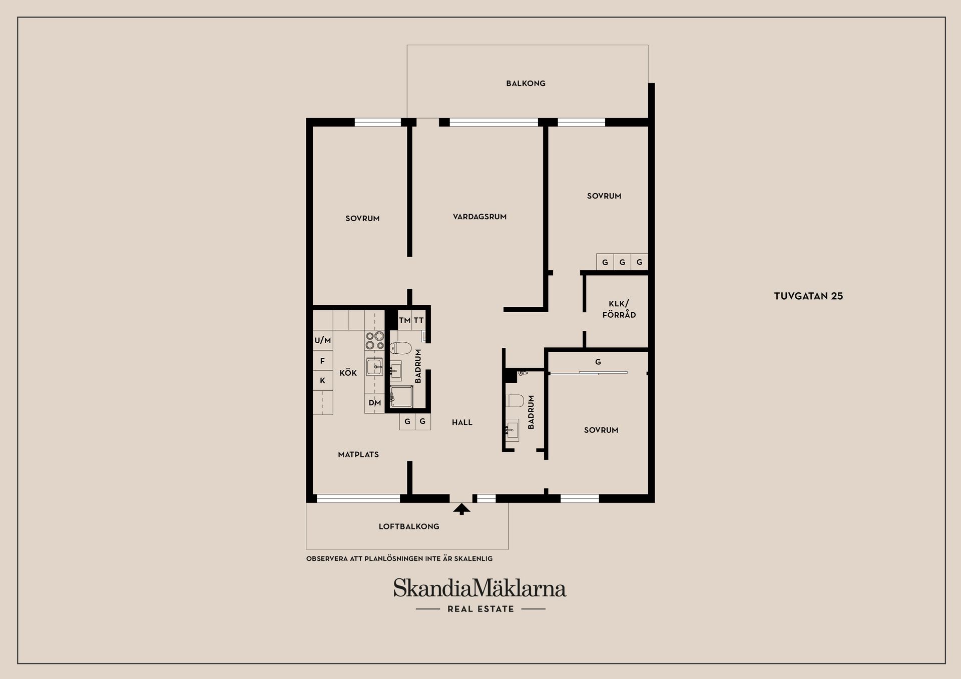 Bostadsrätt, Tuvgatan 25, Vidingsjö, Linköping
