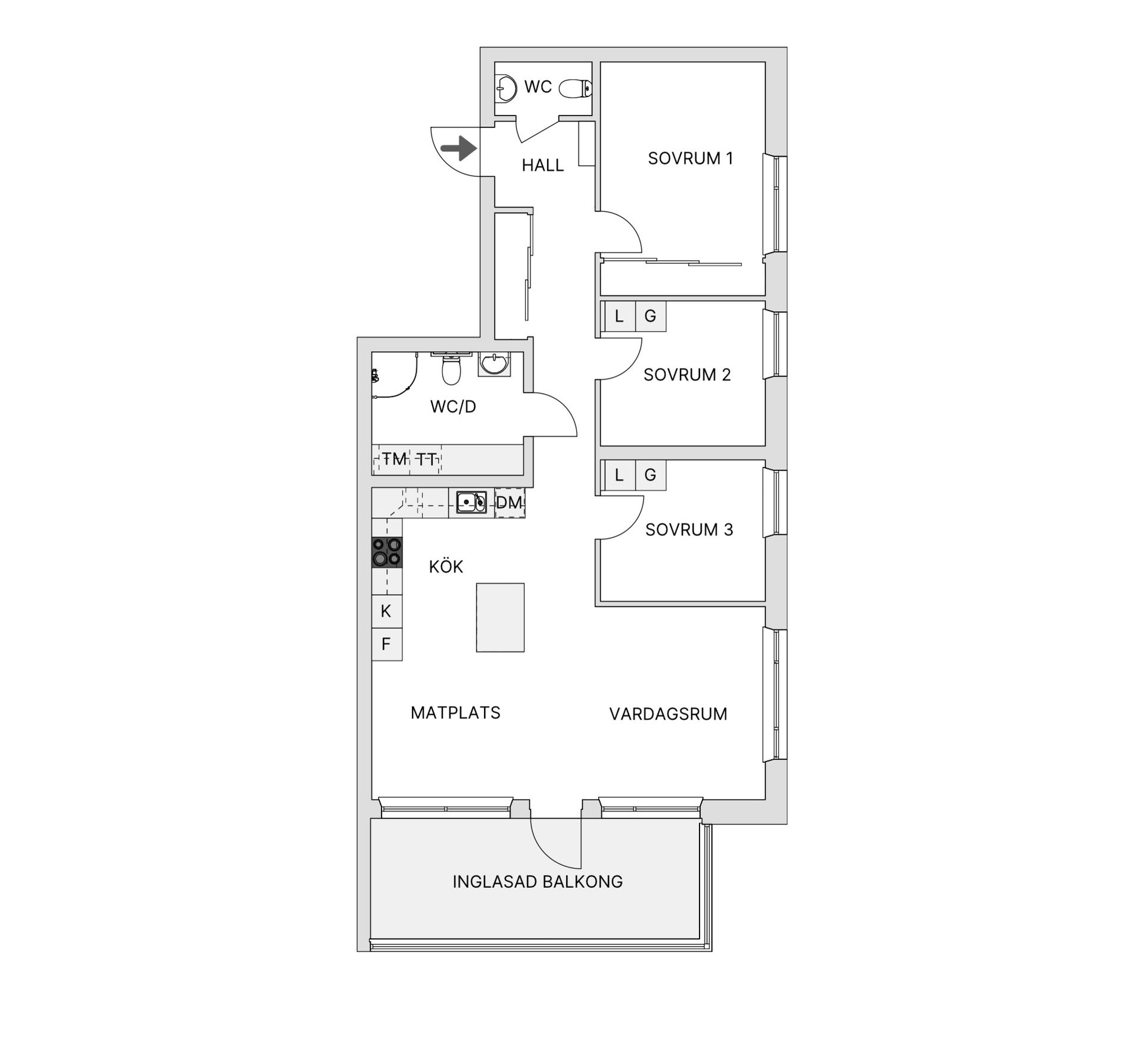 Bostadsrätt, Getbergsvägen 13, Morön, Skellefteå